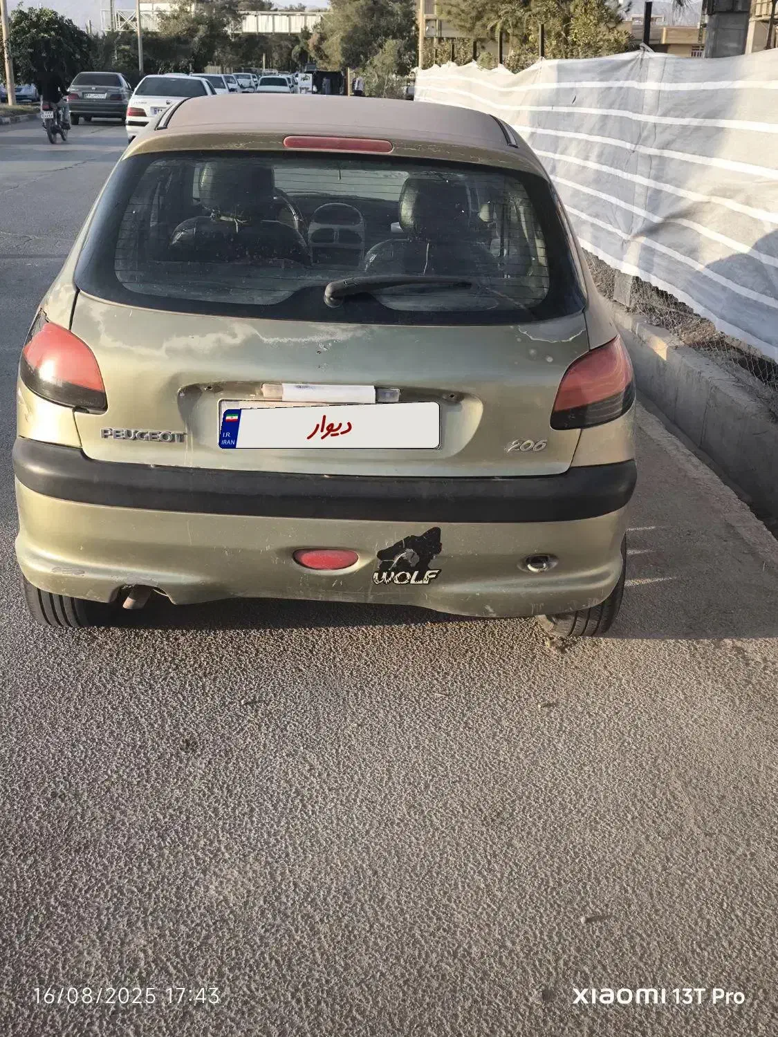 206تیپ ۲فروش|خودرو سواری و وانت|نیریز, |دیوار