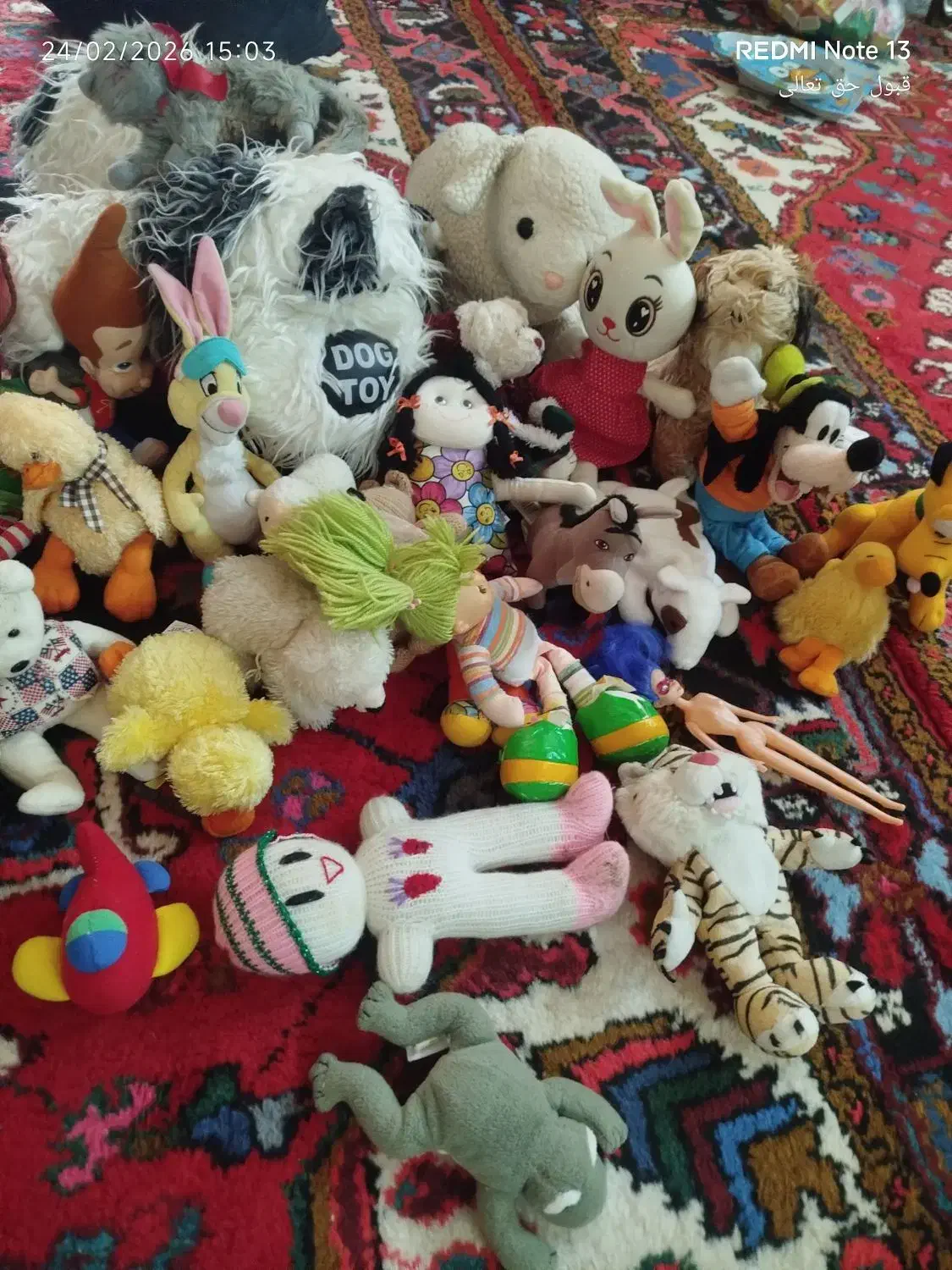 عروسک|اسباب‌بازی بچه|تبریز, |دیوار