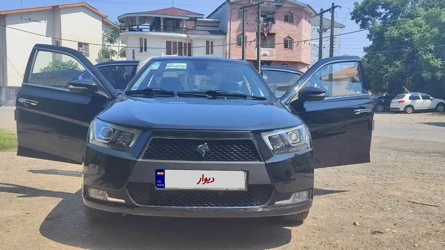 دنا پلاس توربو اتوماتیک آپشنال رنگ مشکی آبنوس|خودرو سواری و وانت|ماسال, |دیوار