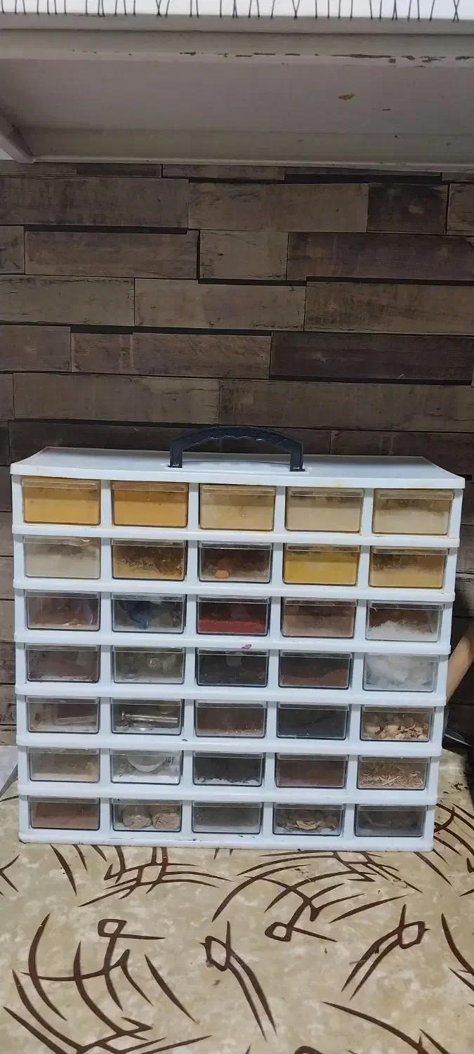 باکس ادویه جات|ظروف نگهدارنده، پلاستیکی، یک‌بارمصرف|مسجد سلیمان, |دیوار