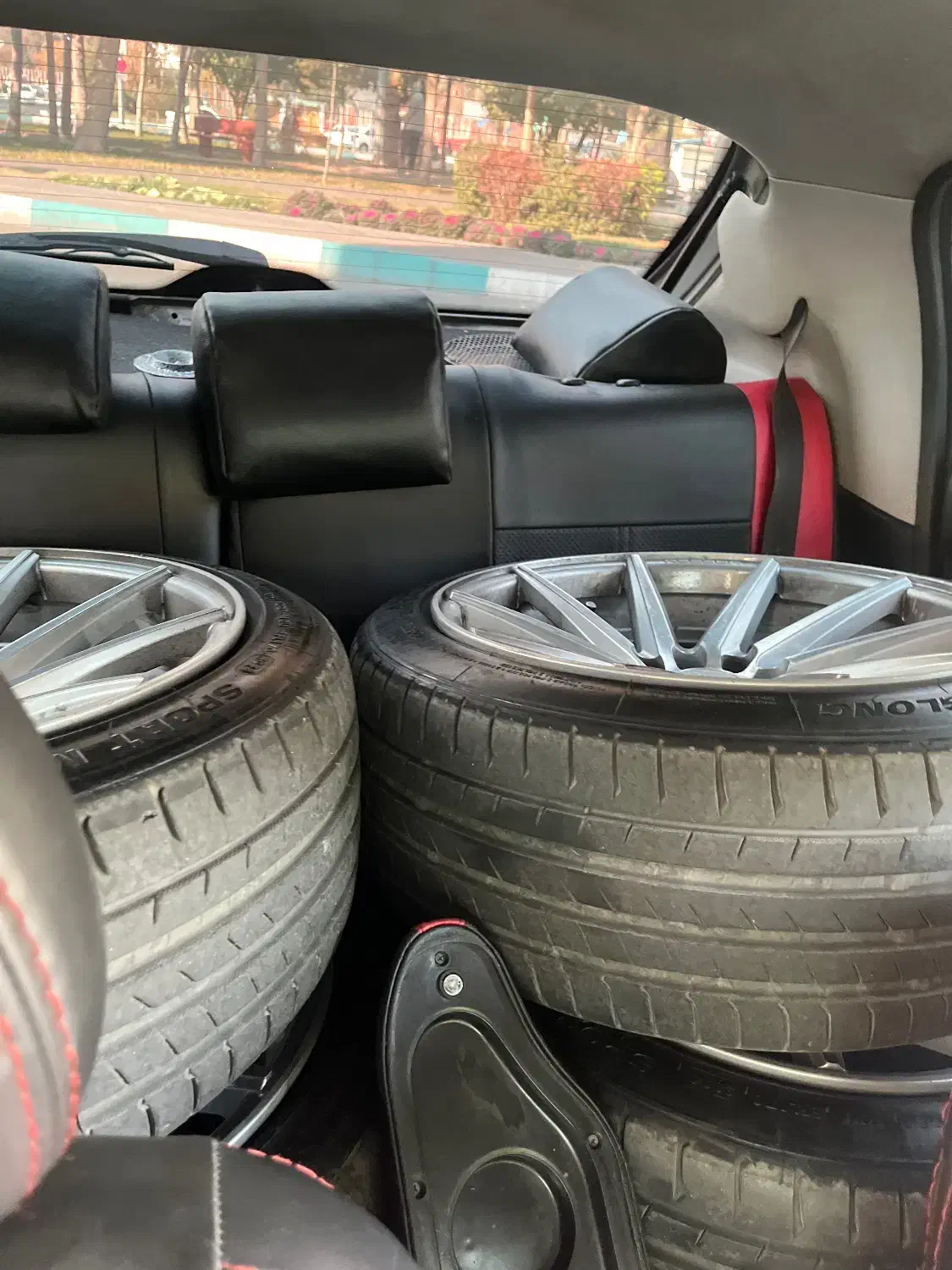 رینگ ووسن چرخی با لاستیک|قطعات یدکی و لوازم جانبی|ری, علایین|دیوار