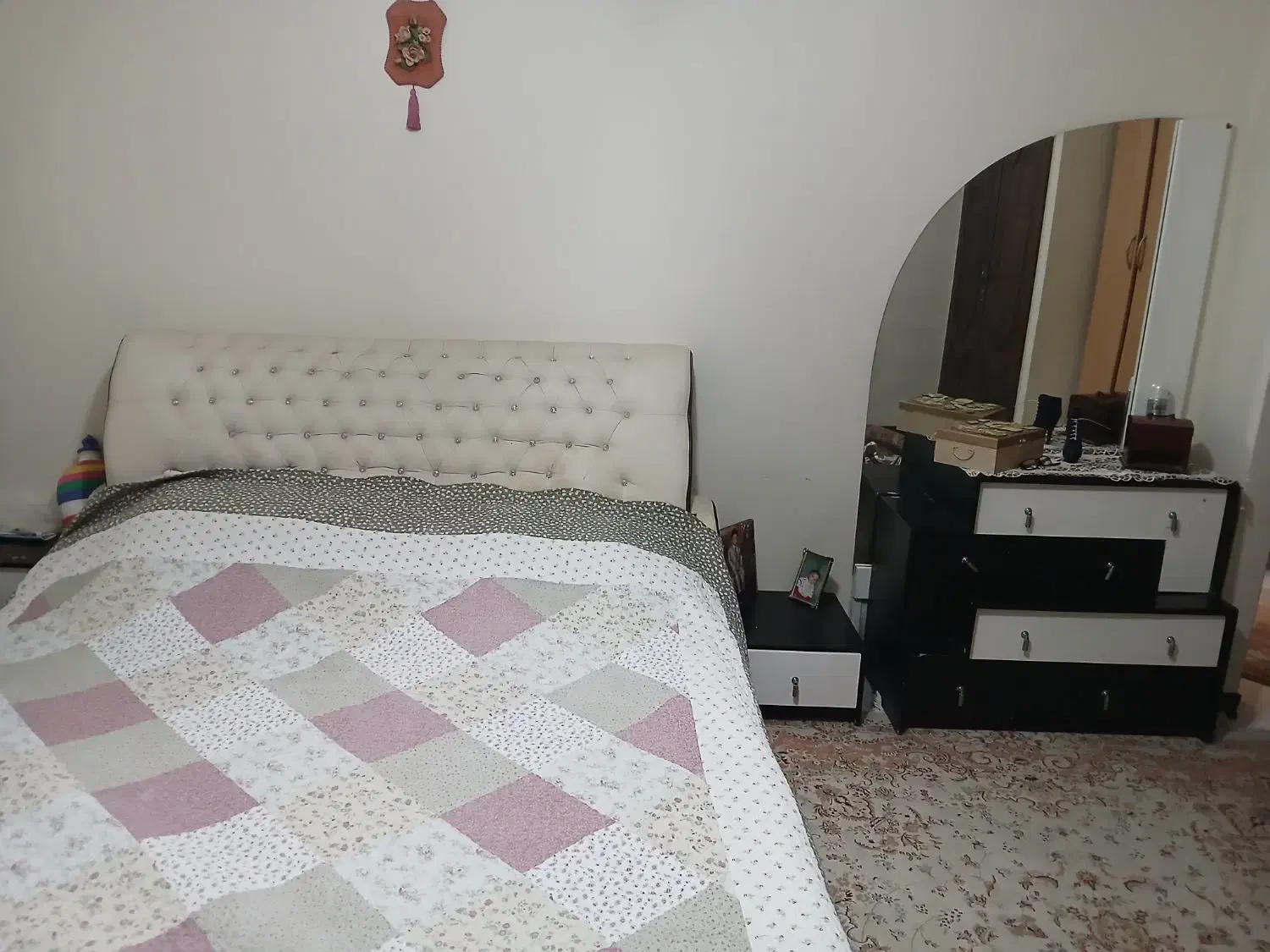 سرویس خواب بدون تشک|تخت و سرویس خواب|دماوند, گیلاوند|دیوار