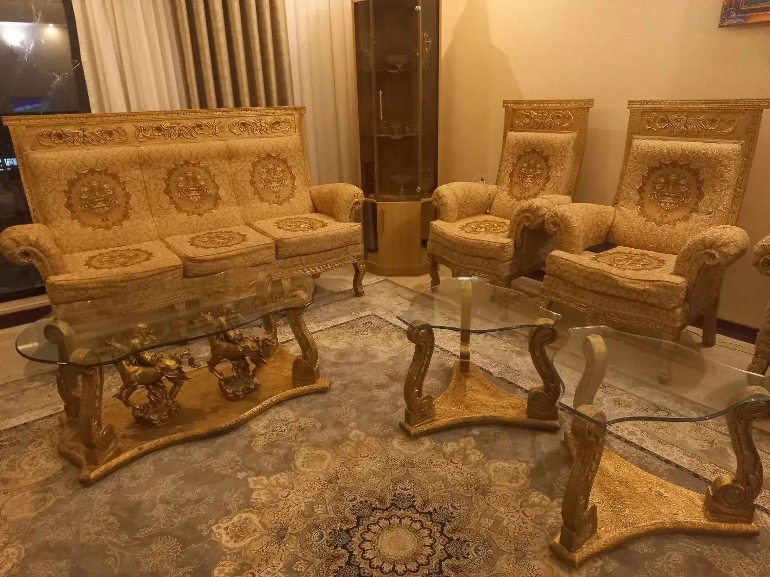 مبلمان کارکرده در حدنو|مبلمان خانگی و میز عسلی|یزد, |دیوار