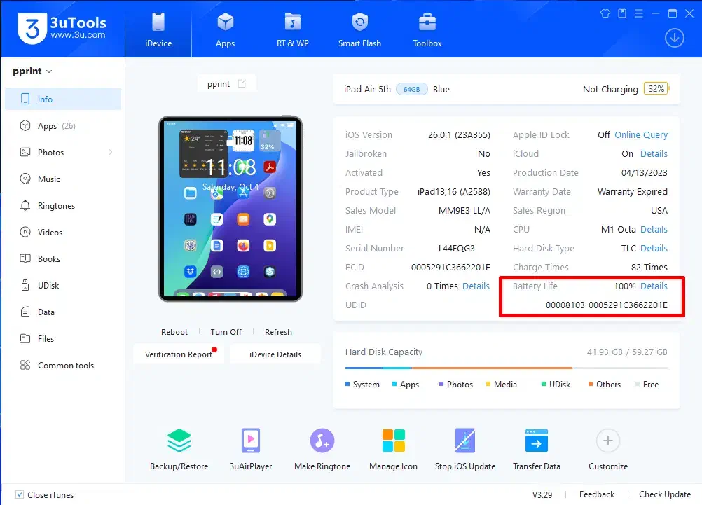 آیپد ایر 5 Ipod Air 5 Gen|تبلت|تهران, آبشار تهران (دریاچه)|دیوار