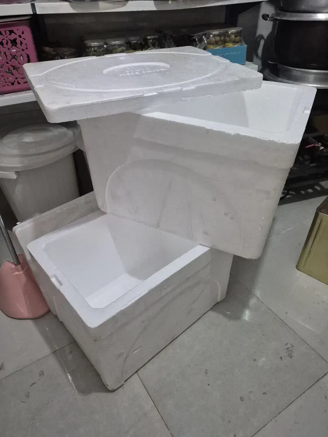 ۸عدد یونولیت|ظروف نگهدارنده، پلاستیکی، یک‌بارمصرف|بهار, |دیوار