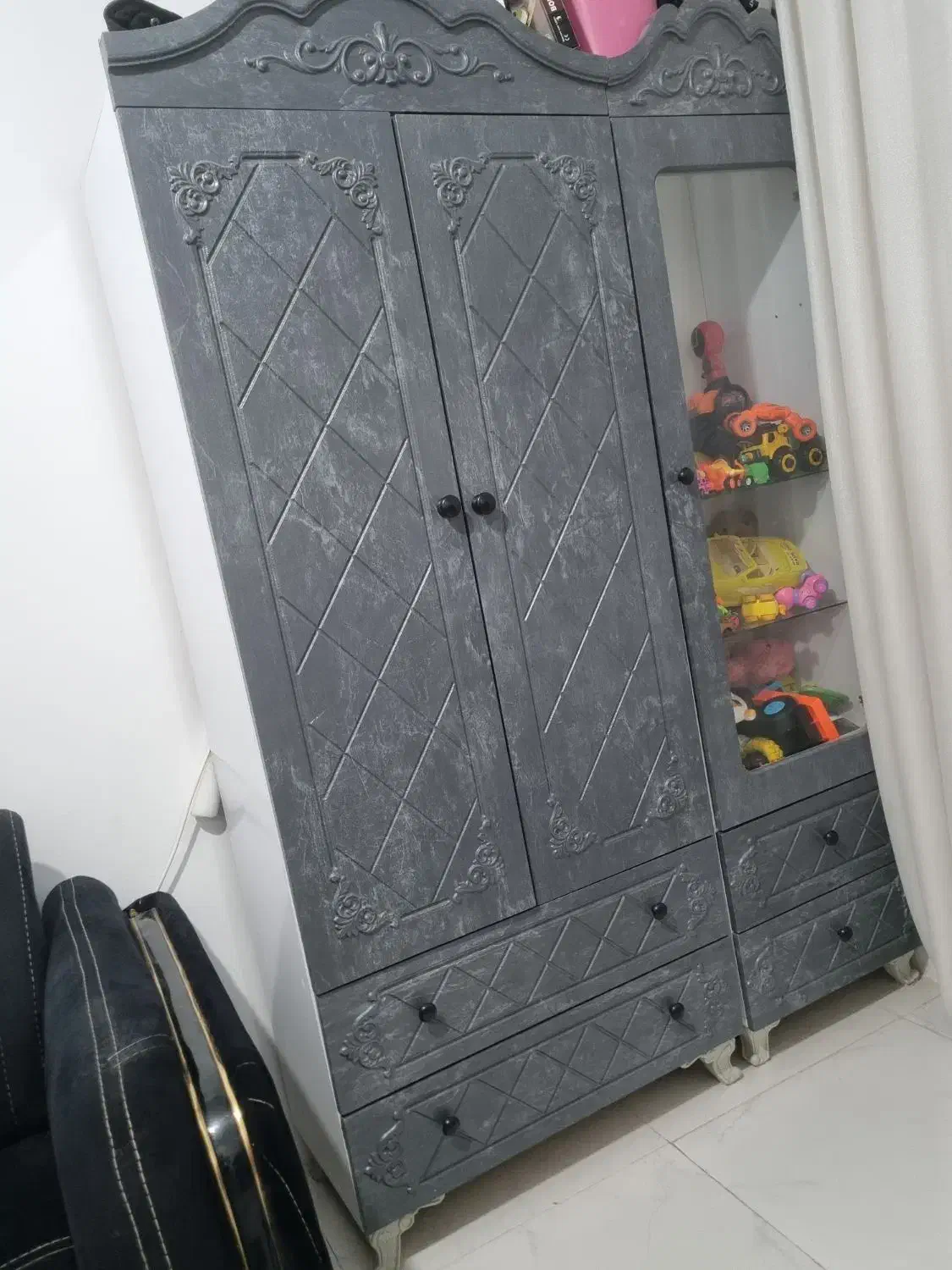 تخت سیسمونی|تخت و صندلی بچه|مشهد, هنرستان|دیوار