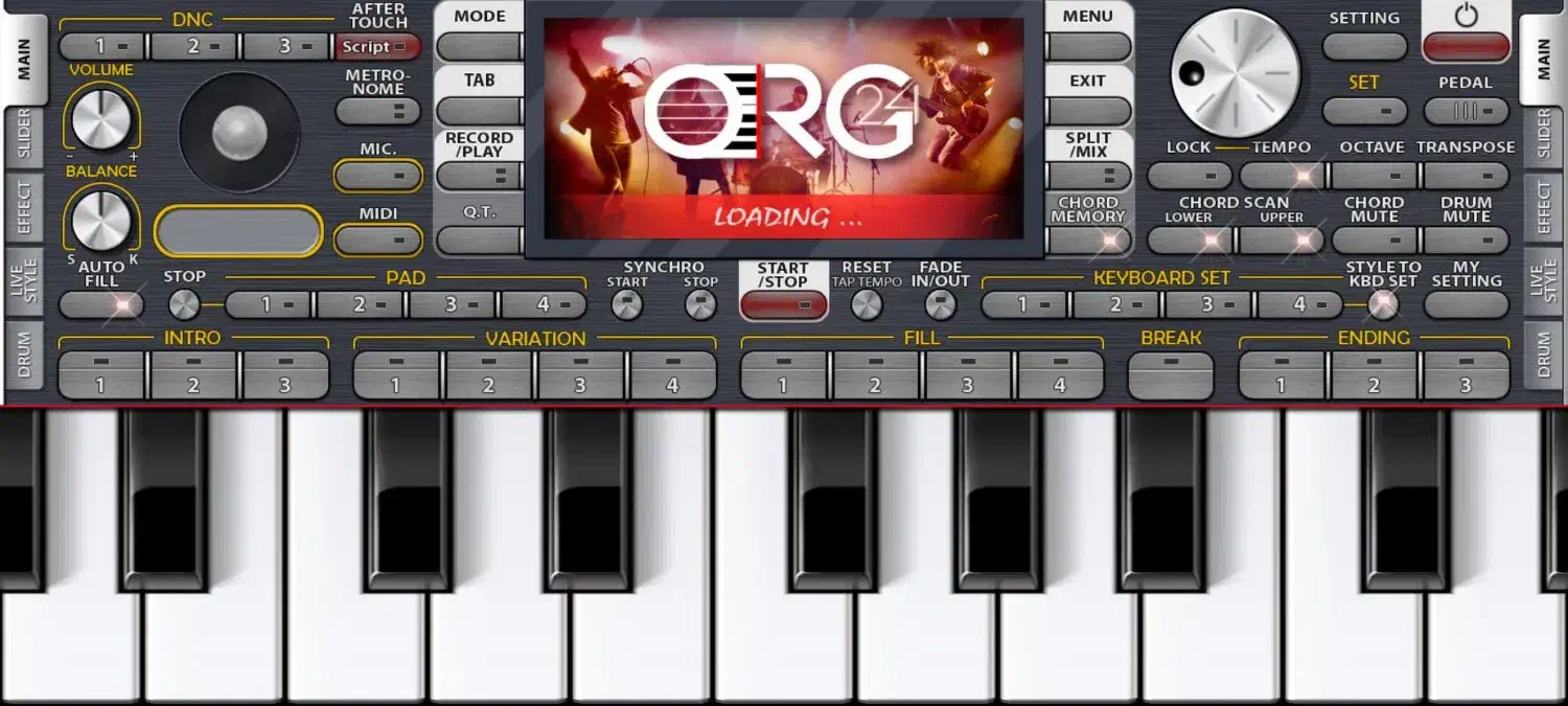 ست مخلوط برای ارگ اندروید|پیانو، کیبورد، آکاردئون|تبریز, |دیوار