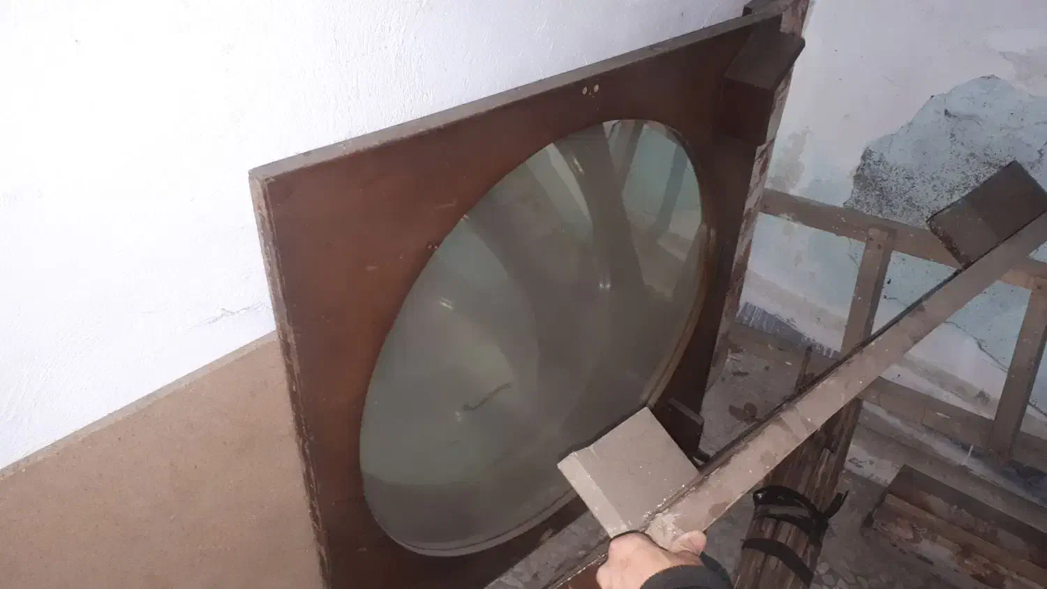 آیینه بزرگ چوبی ۲عدد|آینه|رشت, کوی فکوری|دیوار