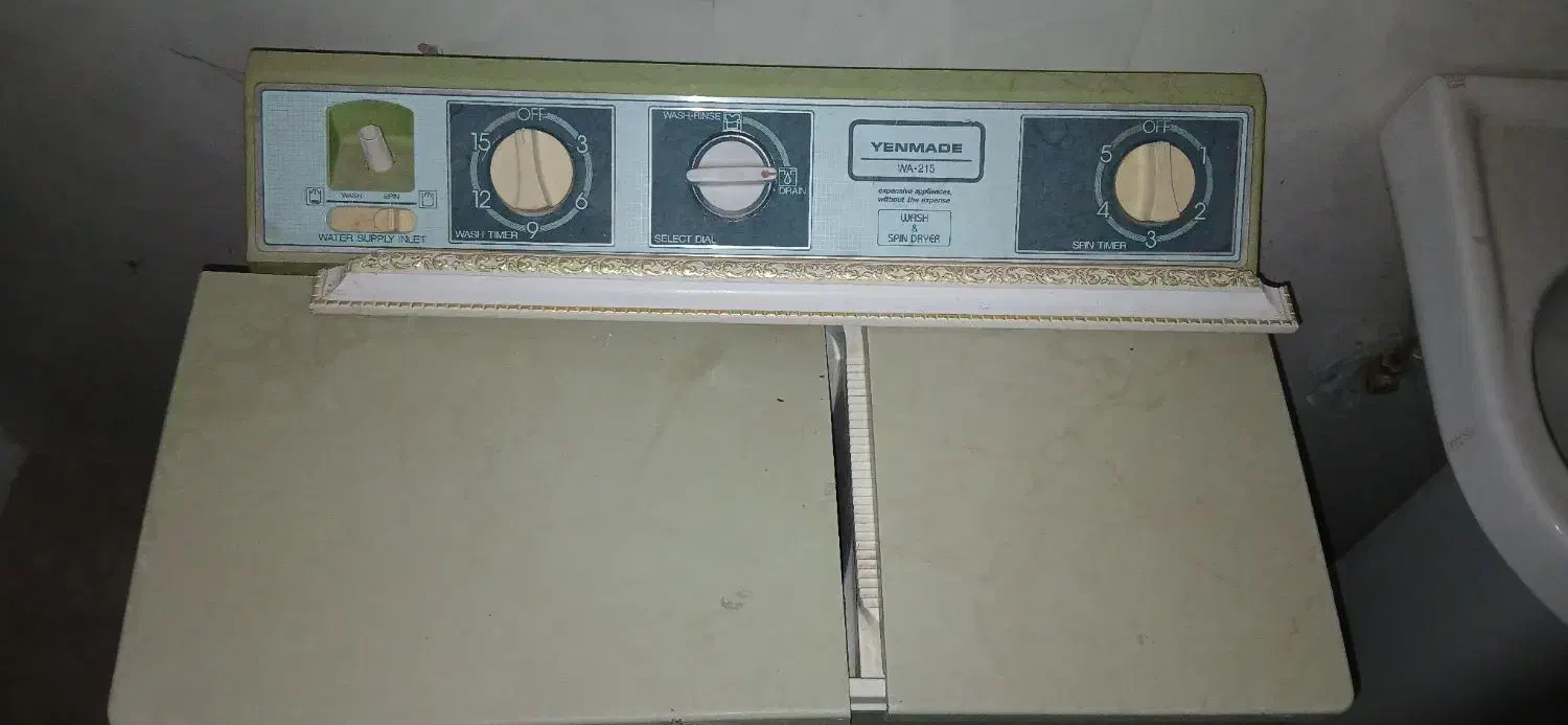 ماشین لباسشویی دوقلوی قدیمی|ماشین لباسشویی و خشککن لباس|کاشمر, |دیوار