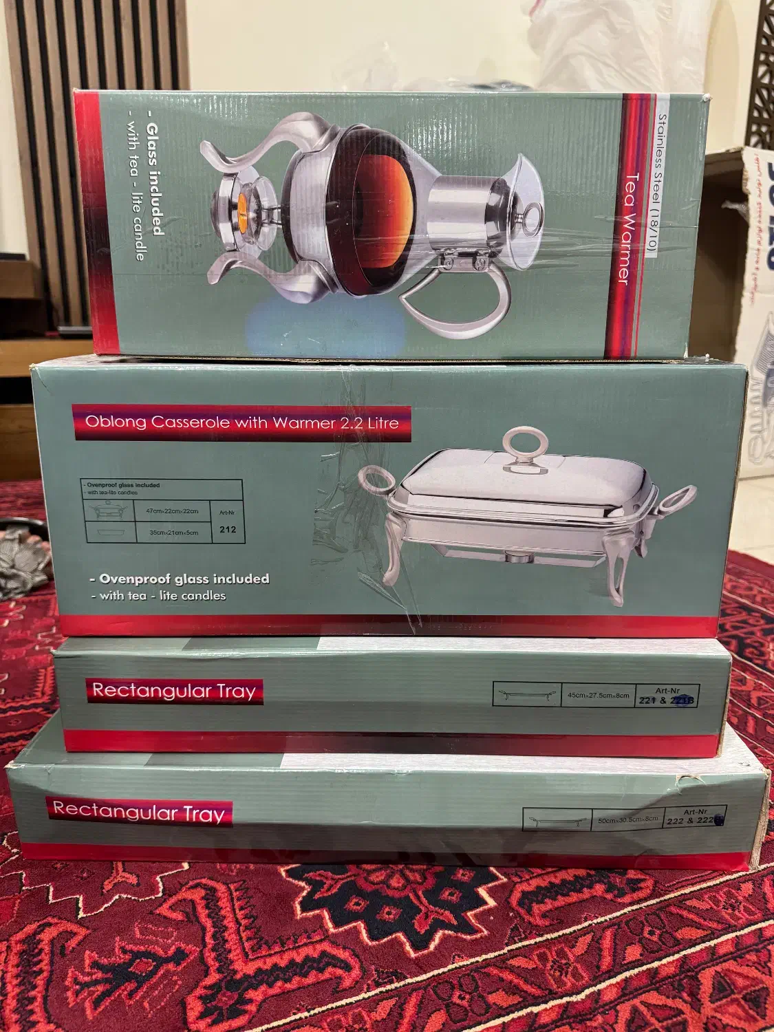 سوفله خوری پیرکس وارمر دار برند تک استیل|ظروف سرو و پذیرایی|کرج, مهرویلا شمالی|دیوار