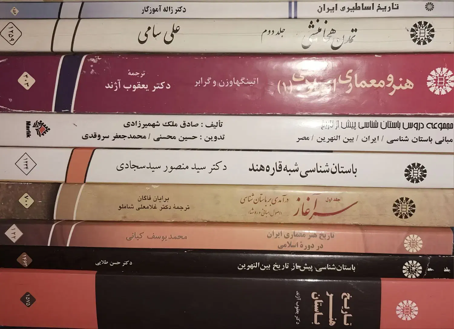 کتاب‌های رشته باستان‌شناسی|کتاب و مجله آموزشی|اهواز, زرگان|دیوار