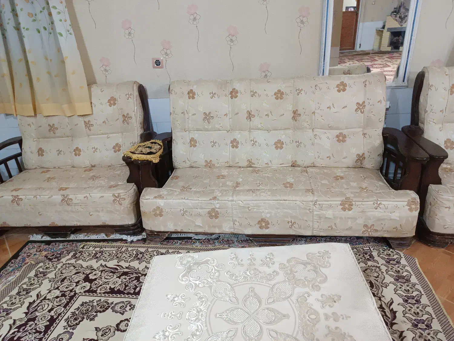 مبل 7 نفره|مبلمان خانگی و میز عسلی|معصومیه, |دیوار