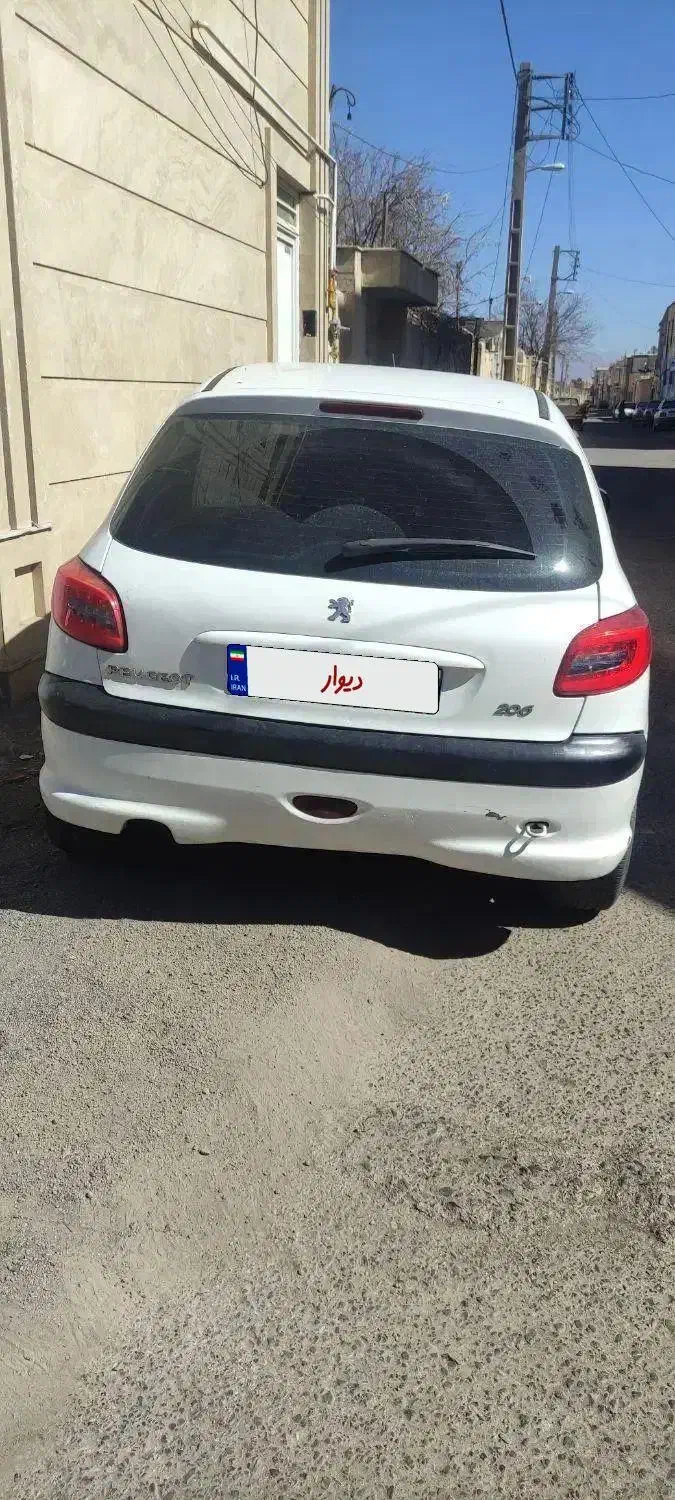 ۲۰۶مدل ۹۰|خودرو سواری و وانت|رفسنجان, |دیوار