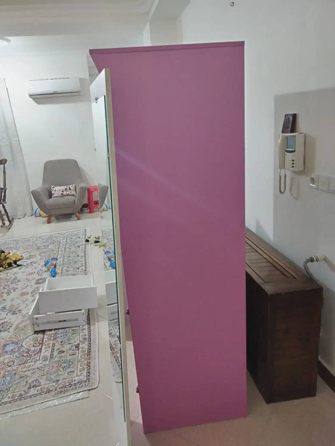 کمد MDF|جاکفشی، کمد، دراور|کوچصفهان, |دیوار