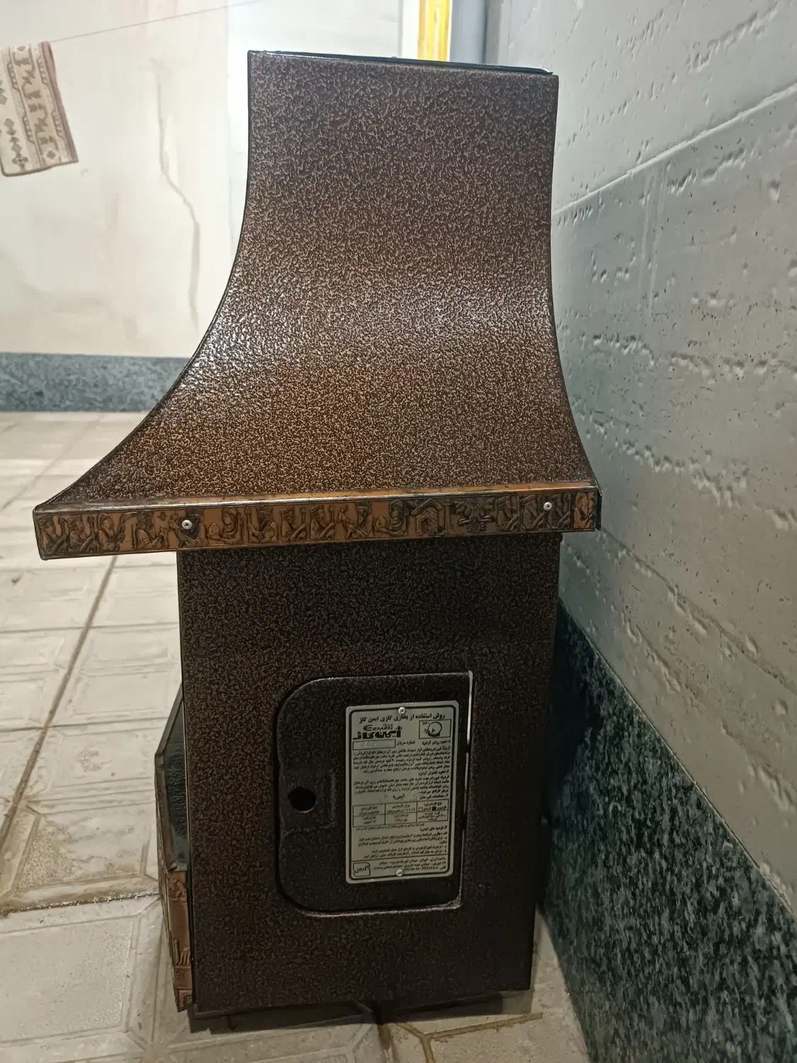 بخاری گازی ایمن گاز|بخاری، هیتر، شومینه|فامنین, |دیوار