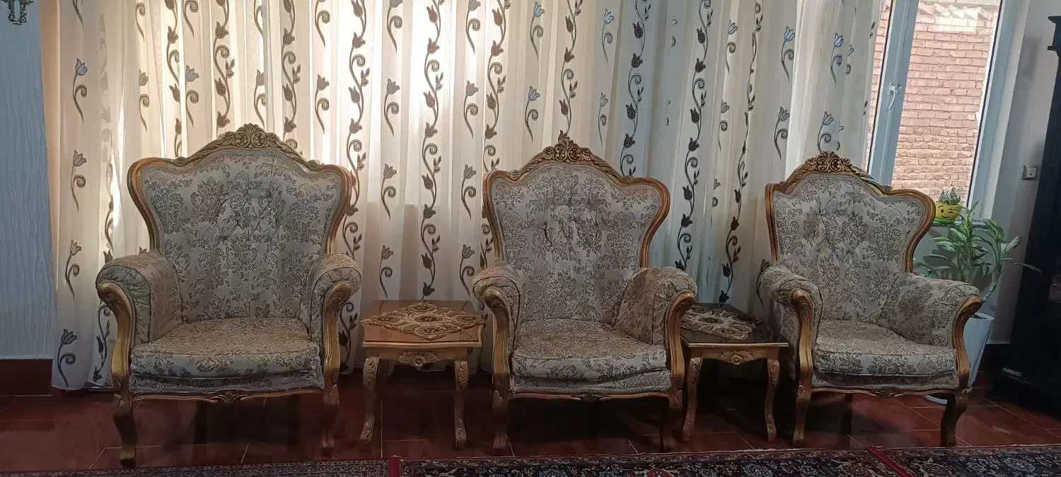 مبل سلطنتی|مبلمان خانگی و میز عسلی|میاندوآب, |دیوار