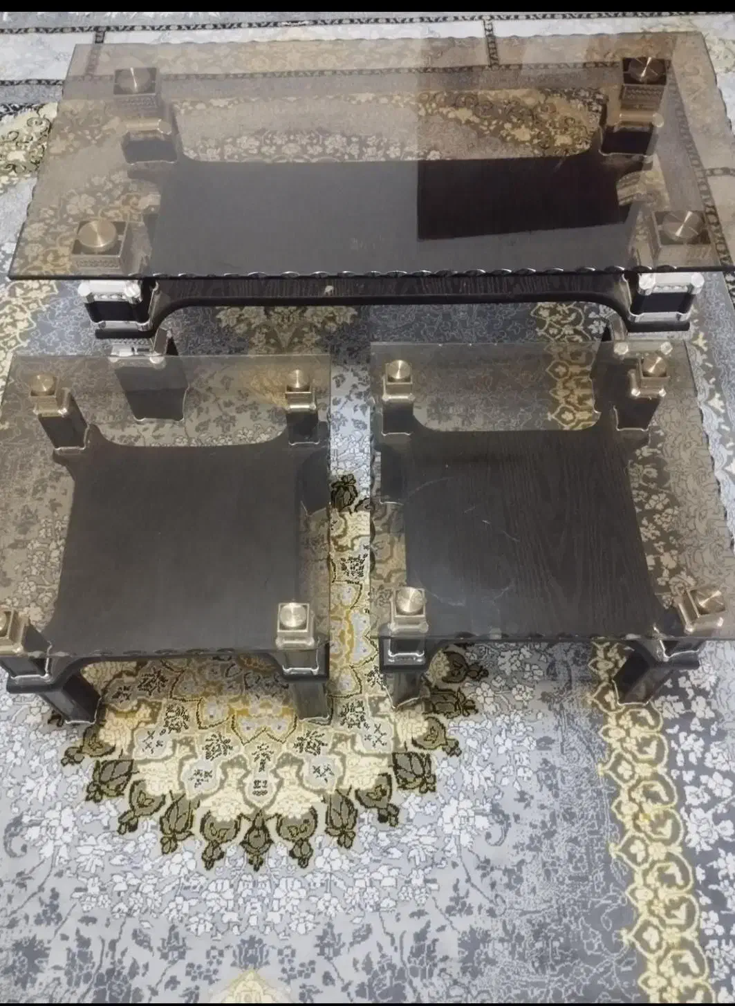 سه عدد میزعسل خوری|مبلمان خانگی و میز عسلی|سنگر, |دیوار