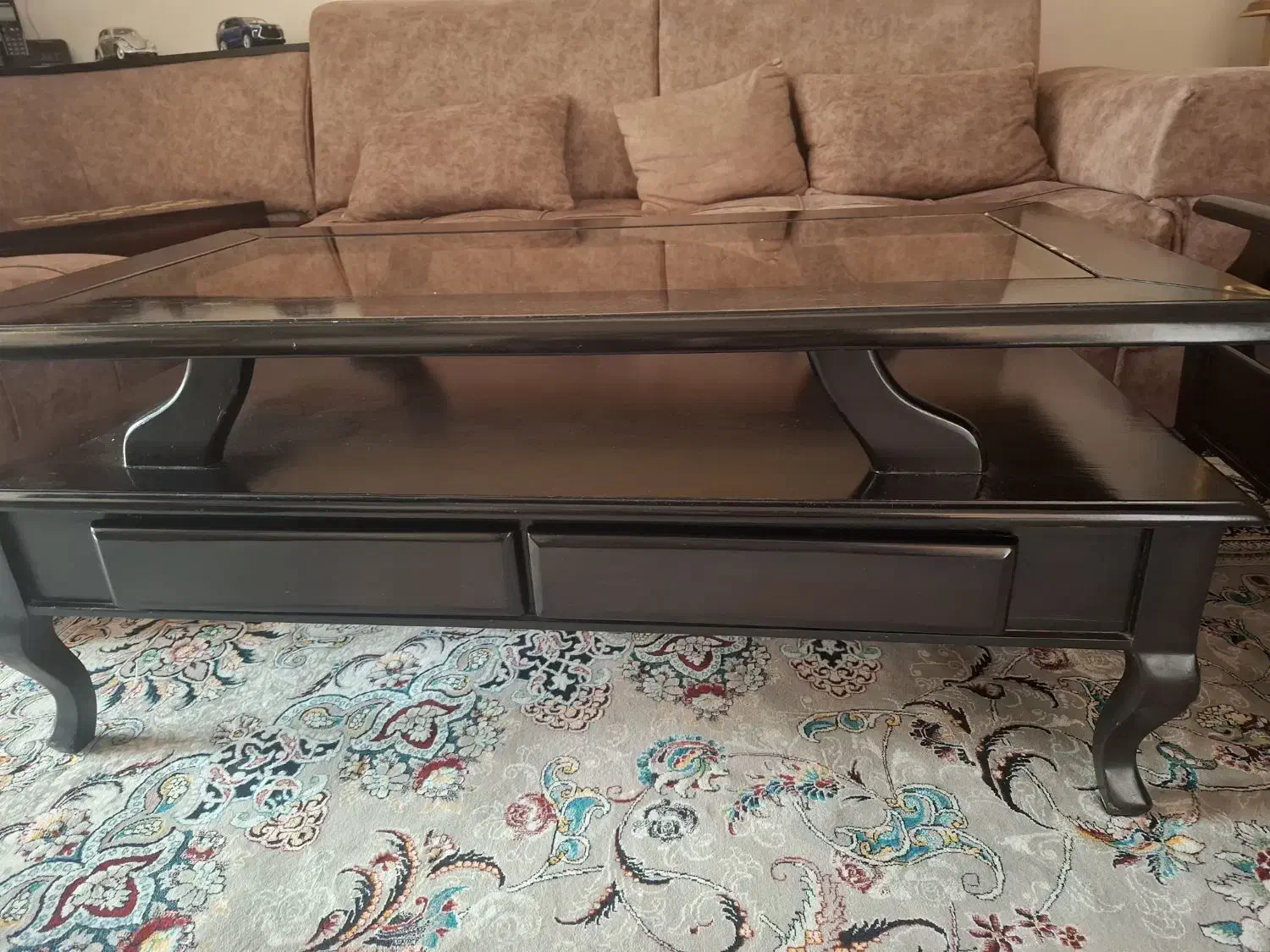 میز جلو مبلی همراه با عسلی|مبلمان خانگی و میز عسلی|پاکدشت, پاکدشت (مامازند)|دیوار