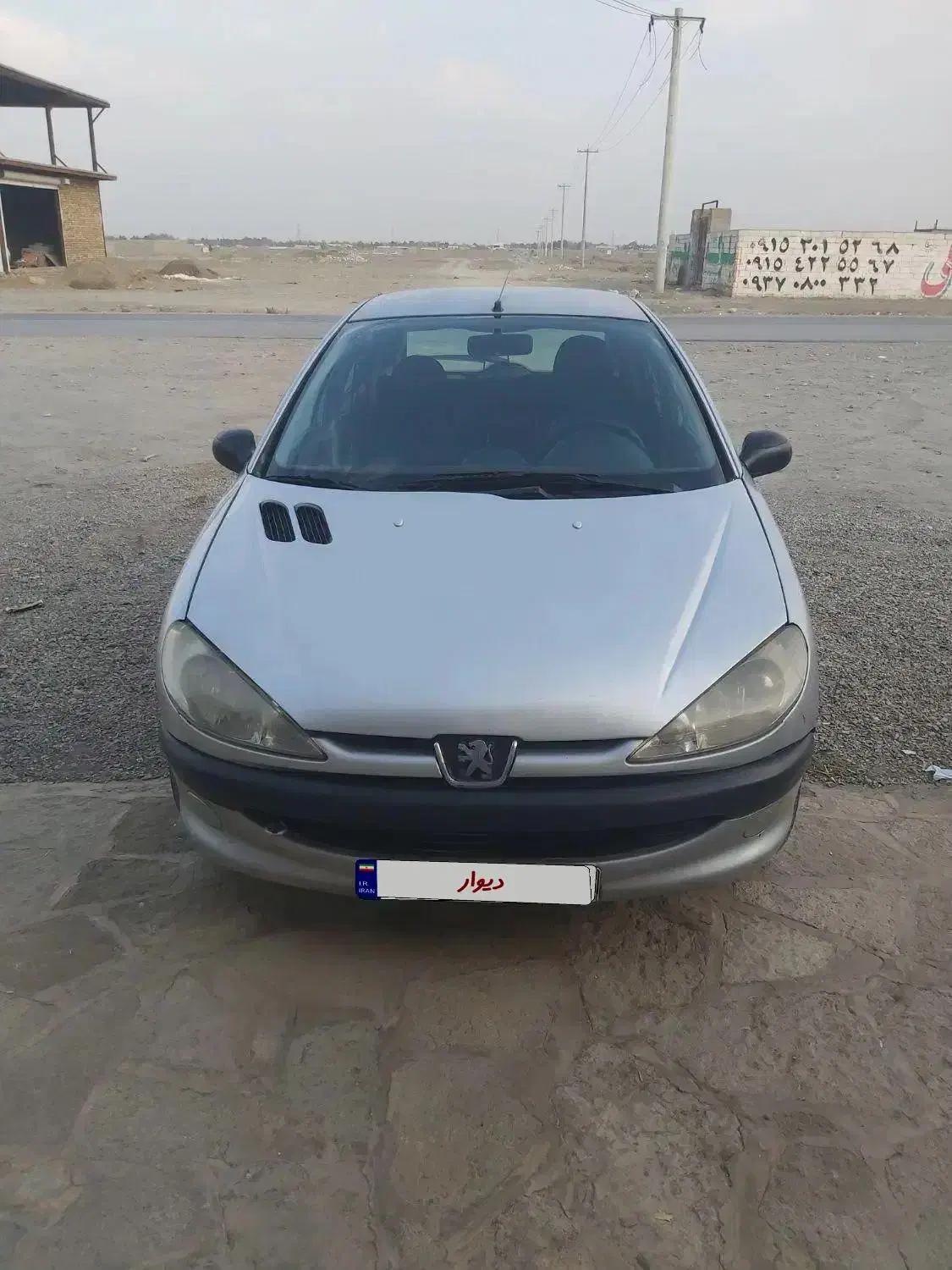 پژو ۲۰۶ مدل ۸۳|خودرو سواری و وانت|مشهد, شهرک صنعتی توس|دیوار