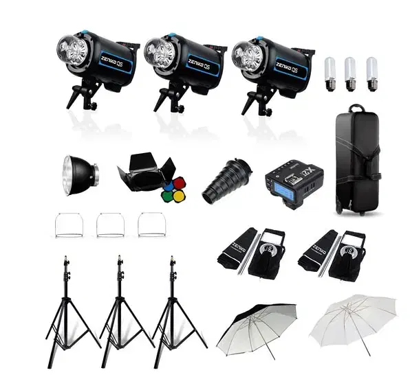 کیت فلش استودیو گوداکس ۴۰۰ژول|دوربین عکاسی و فیلم‌برداری|اهواز, کوی سعدی|دیوار