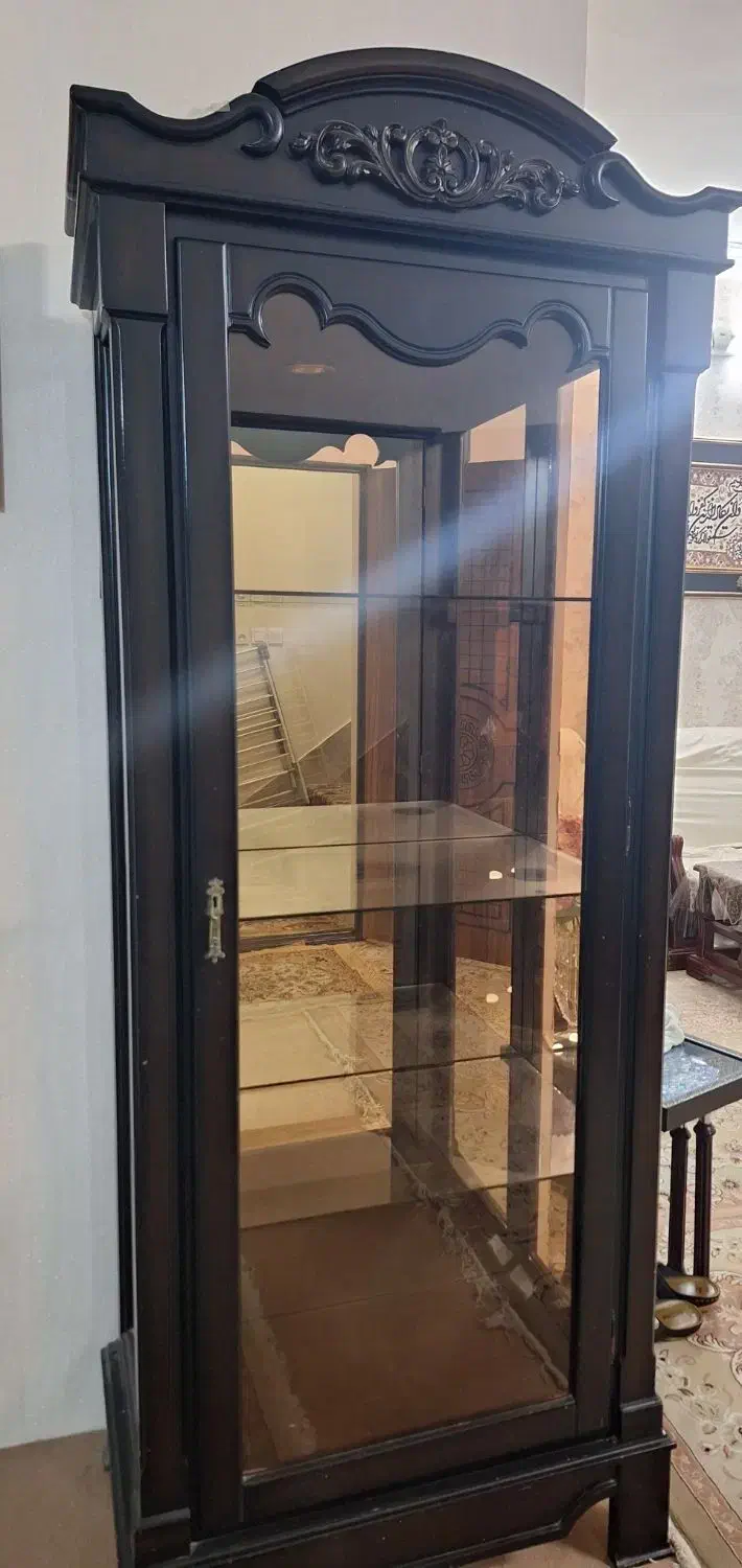 کتابخانه و ویترین|کتابخانه، شلف، قفسه‌های دیواری|قم, زنبیل آباد|دیوار