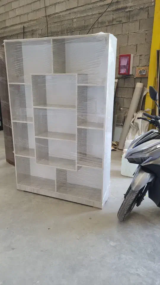 قفسه کتابخانه رگال کمد|کتابخانه، شلف، قفسه‌های دیواری|شیراز, جانبازان|دیوار