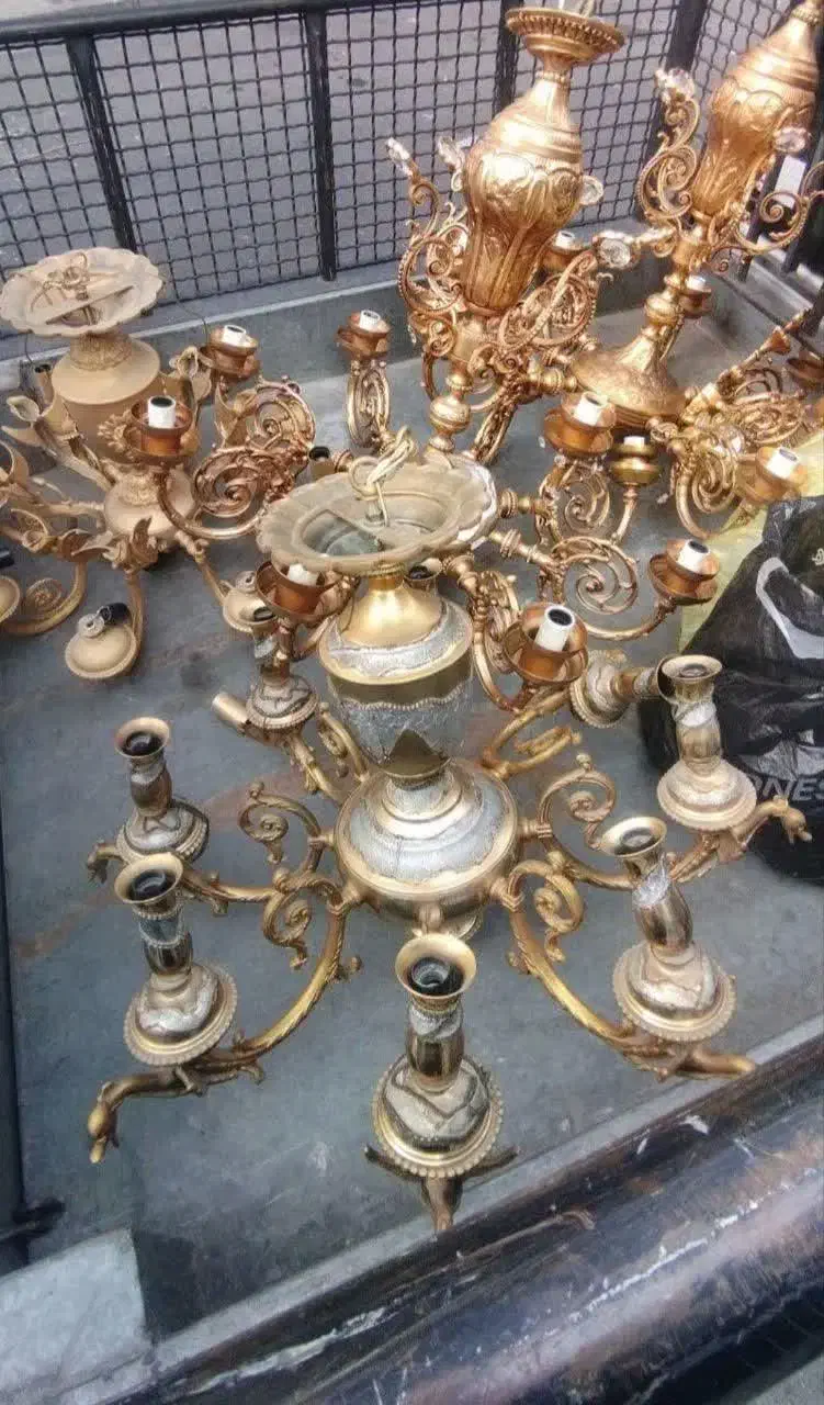 خریدوفروش لوستر های فلزی|لوستر و چراغ آویز|گرگان, |دیوار