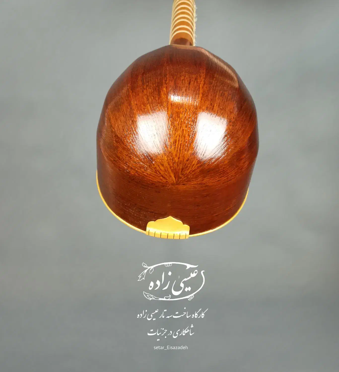 سه تار  عیسی زاده|سازهای سنتی|رشت, حمیدیان|دیوار