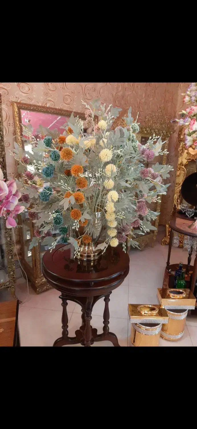 گل مصنوعی خارجی و گلدان|گل مصنوعی|دورود, |دیوار