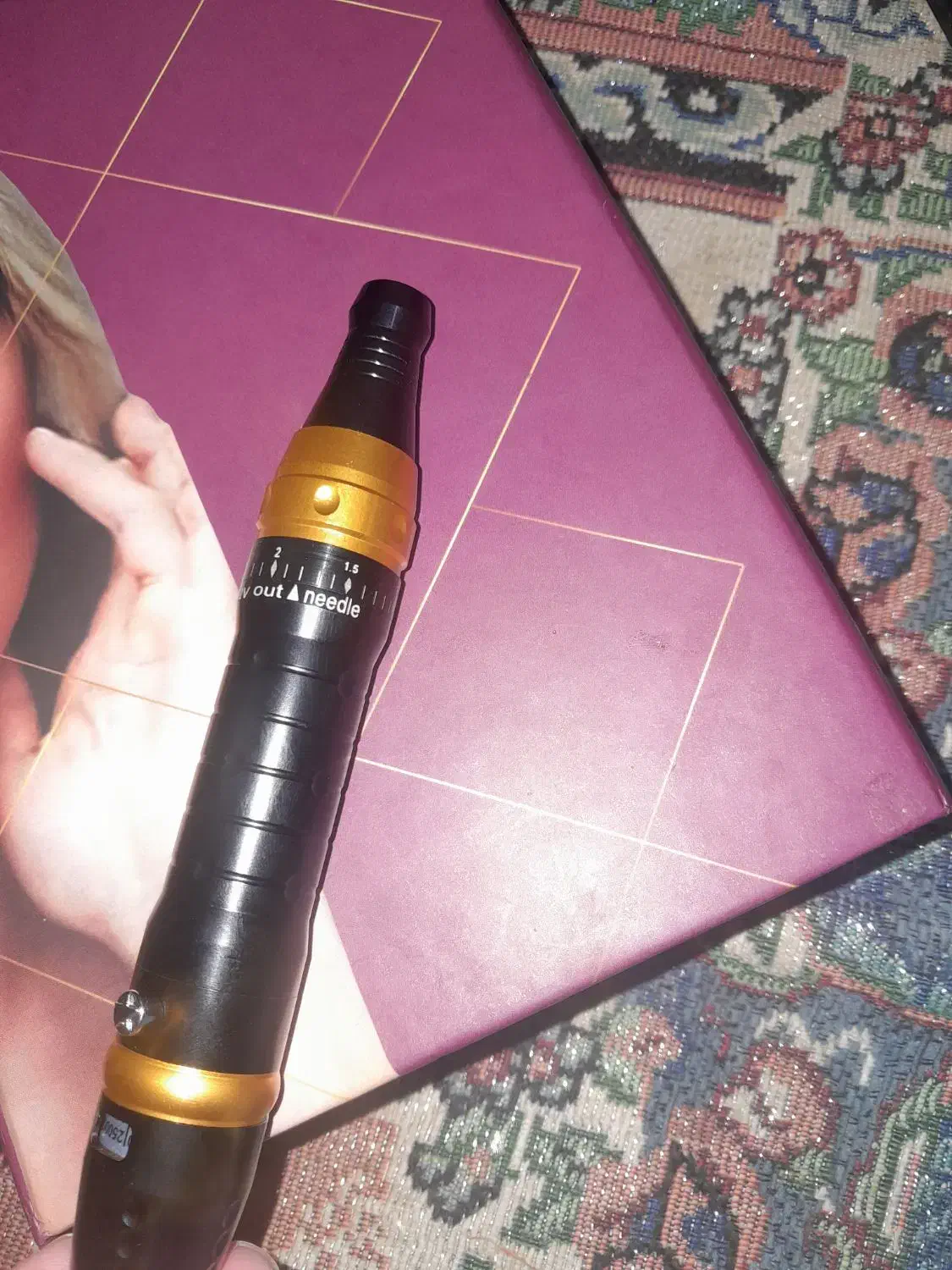 دستگاه فیبروز ابرو و تتو بدن|آرایشی، بهداشتی، درمانی|قوچان, |دیوار