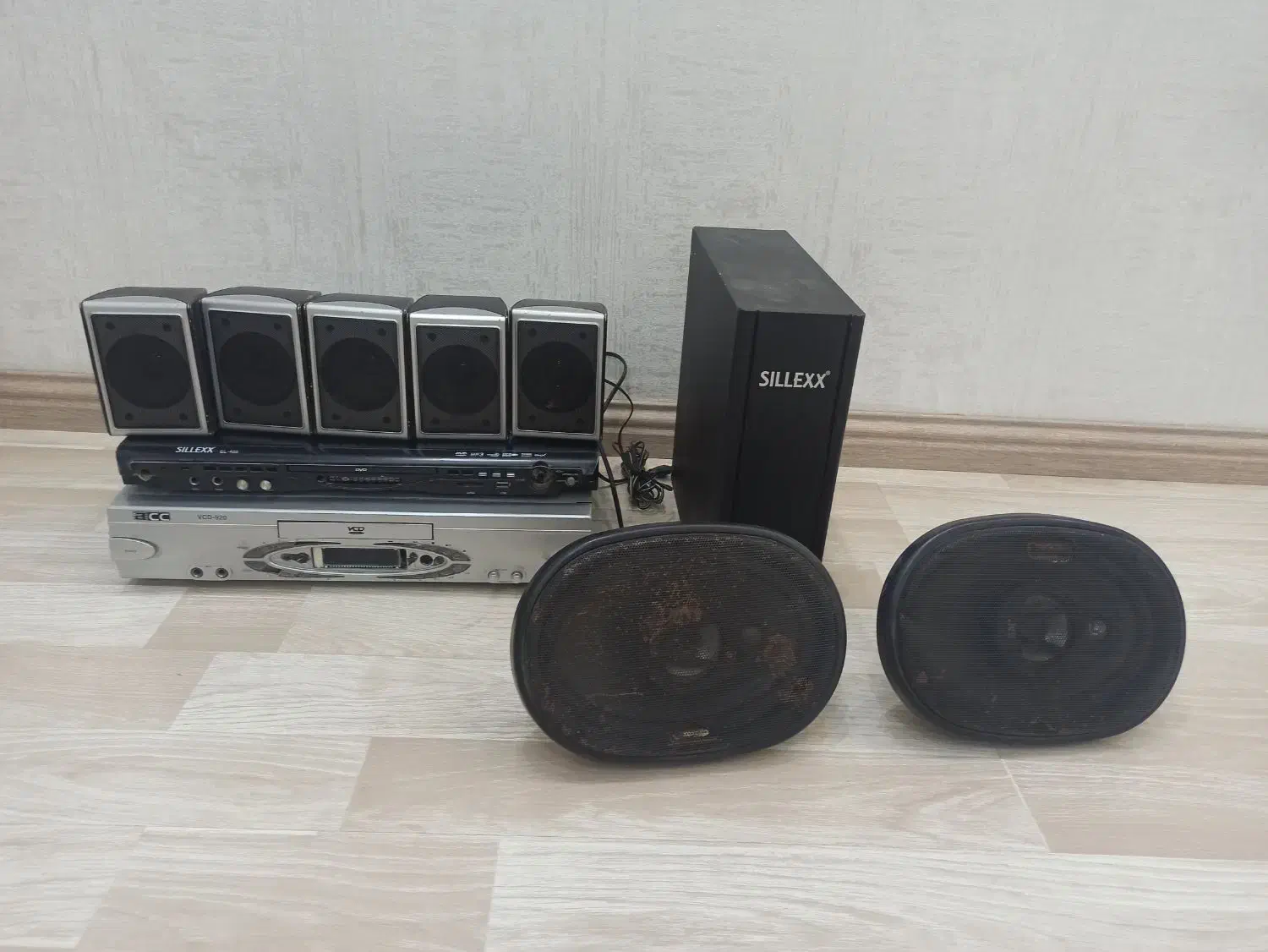 بلندگو ماشین و DVD وCD|سیستم صوتی خانگی|اهر, |دیوار