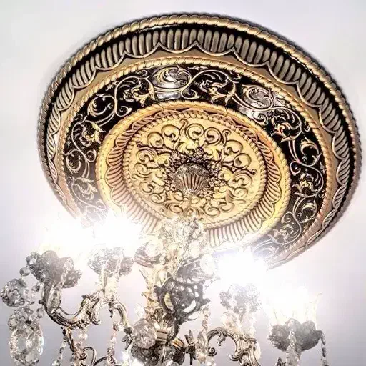 گل سقف ، سپاهان سقف|لوستر و چراغ آویز|ری, دولتآباد|دیوار