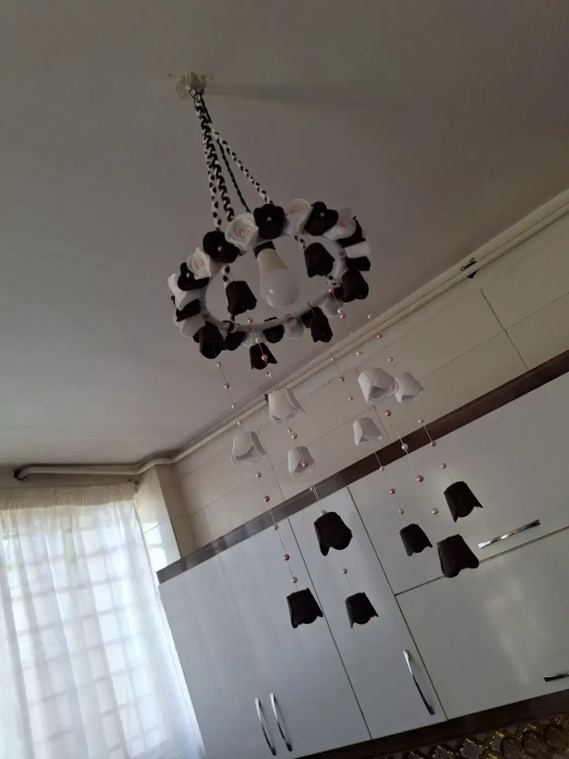 لوستر نمدی|لوستر و چراغ آویز|کرمانشاه, |دیوار