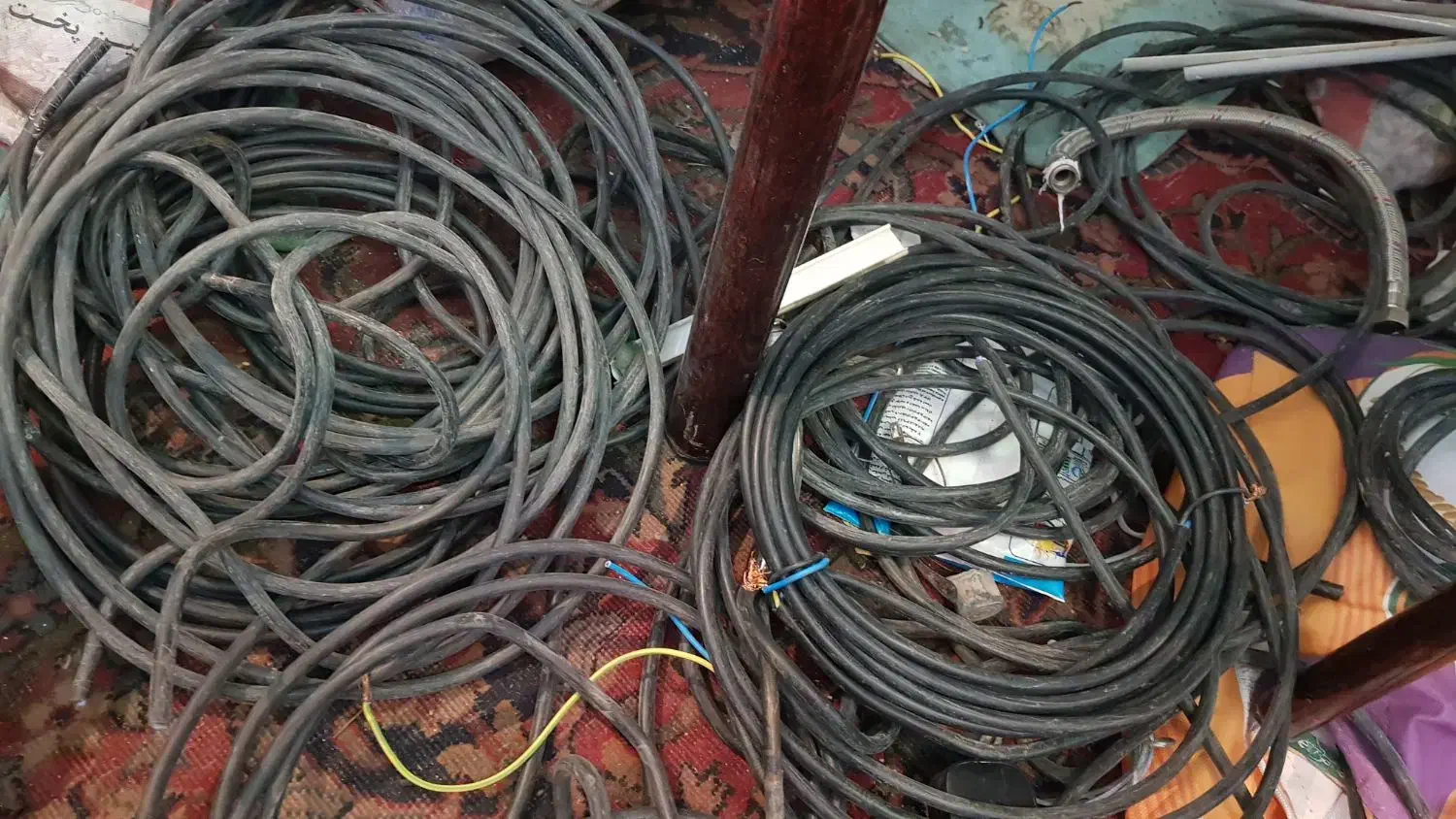 کابل مس سه فاز تکیه ۵متر به بالا نو|مصالح و تجهیزات ساختمان|مشهد, کوی المهدی|دیوار