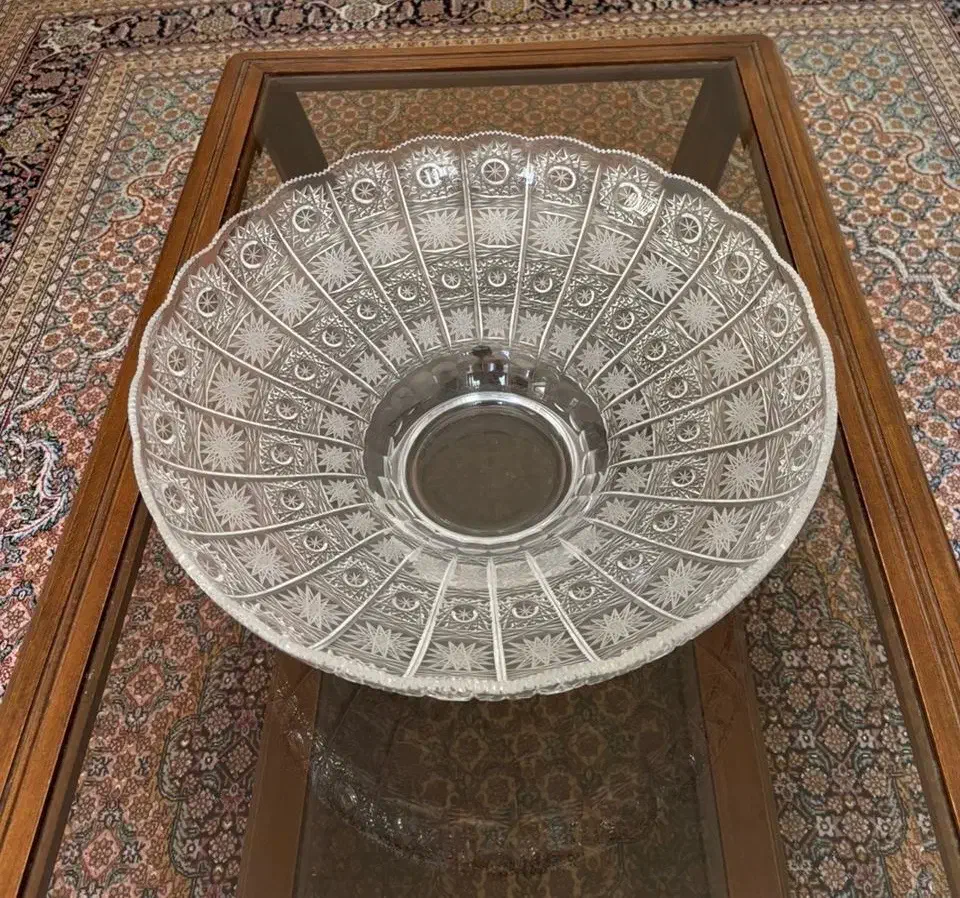 میوه خوری کریستال چک تراشدار|ظروف سرو و پذیرایی|تهران, زعفرانیه|دیوار