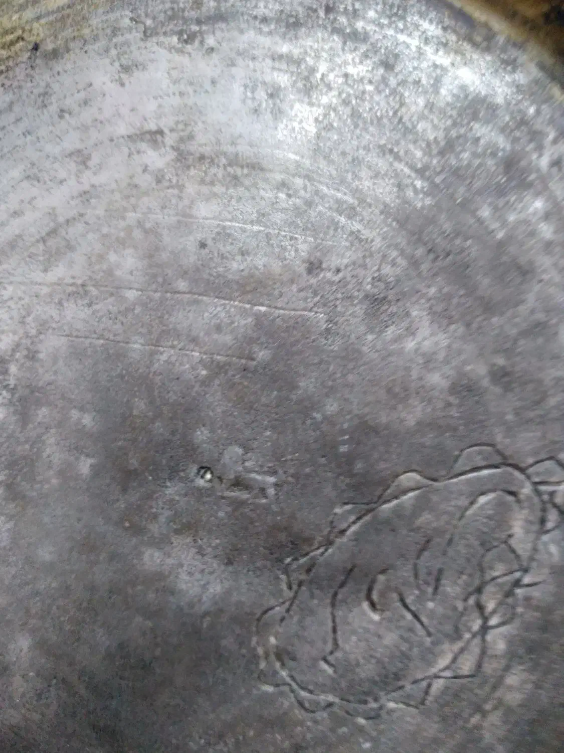 بادیه قدیمی ۲۰۰ساله مسی|کلکسیون اشیاء عتیقه|قم, میرزائیه|دیوار