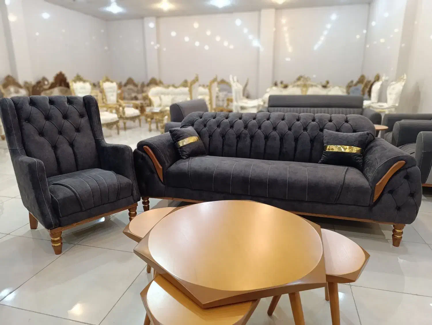 مبل سوسن ×\مبلمان سوین٪×|مبلمان خانگی و میز عسلی|بندر کنگان, |دیوار