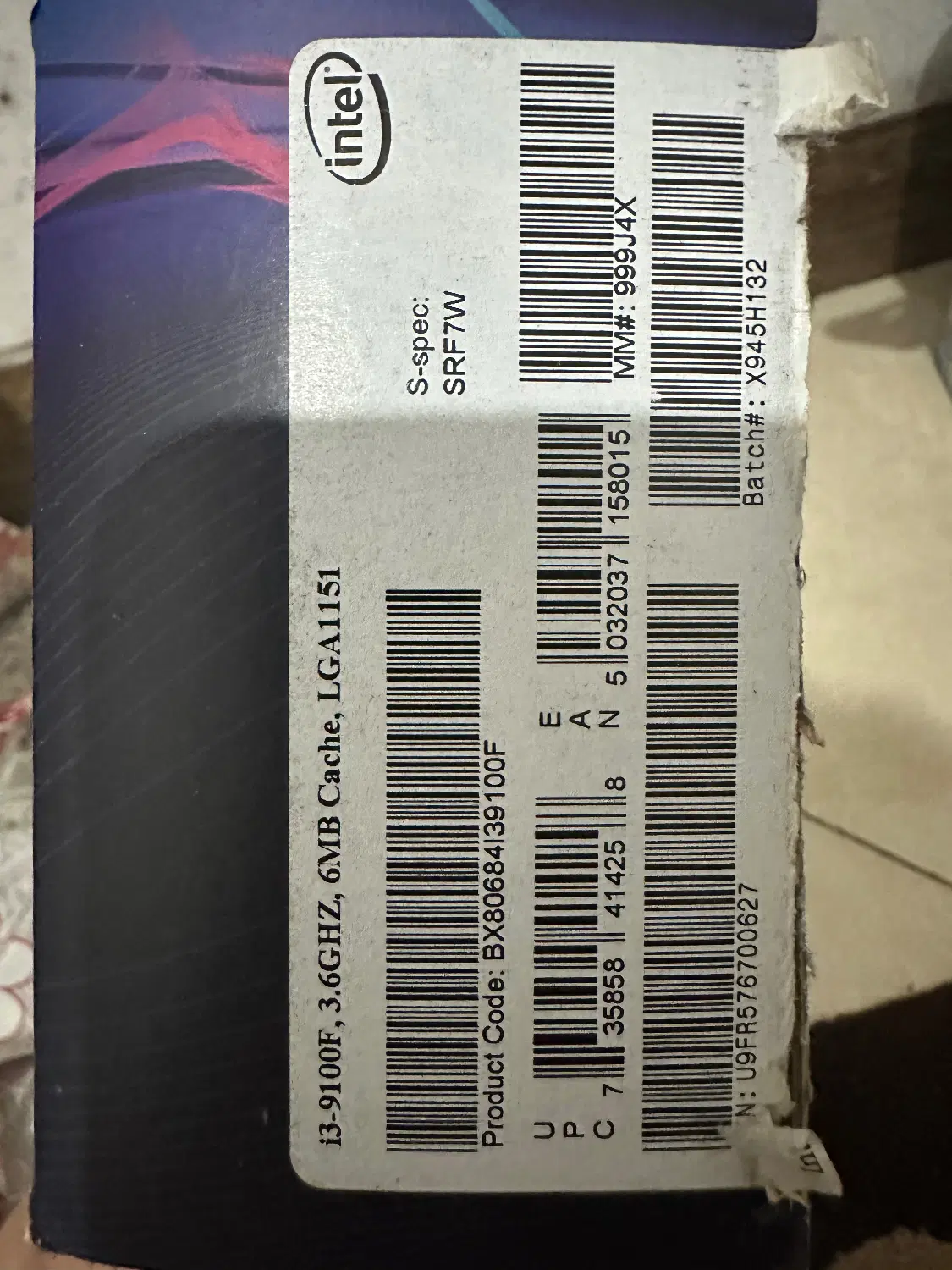فروش i3 9100f|قطعات و لوازم جانبی رایانه|کوچصفهان, |دیوار