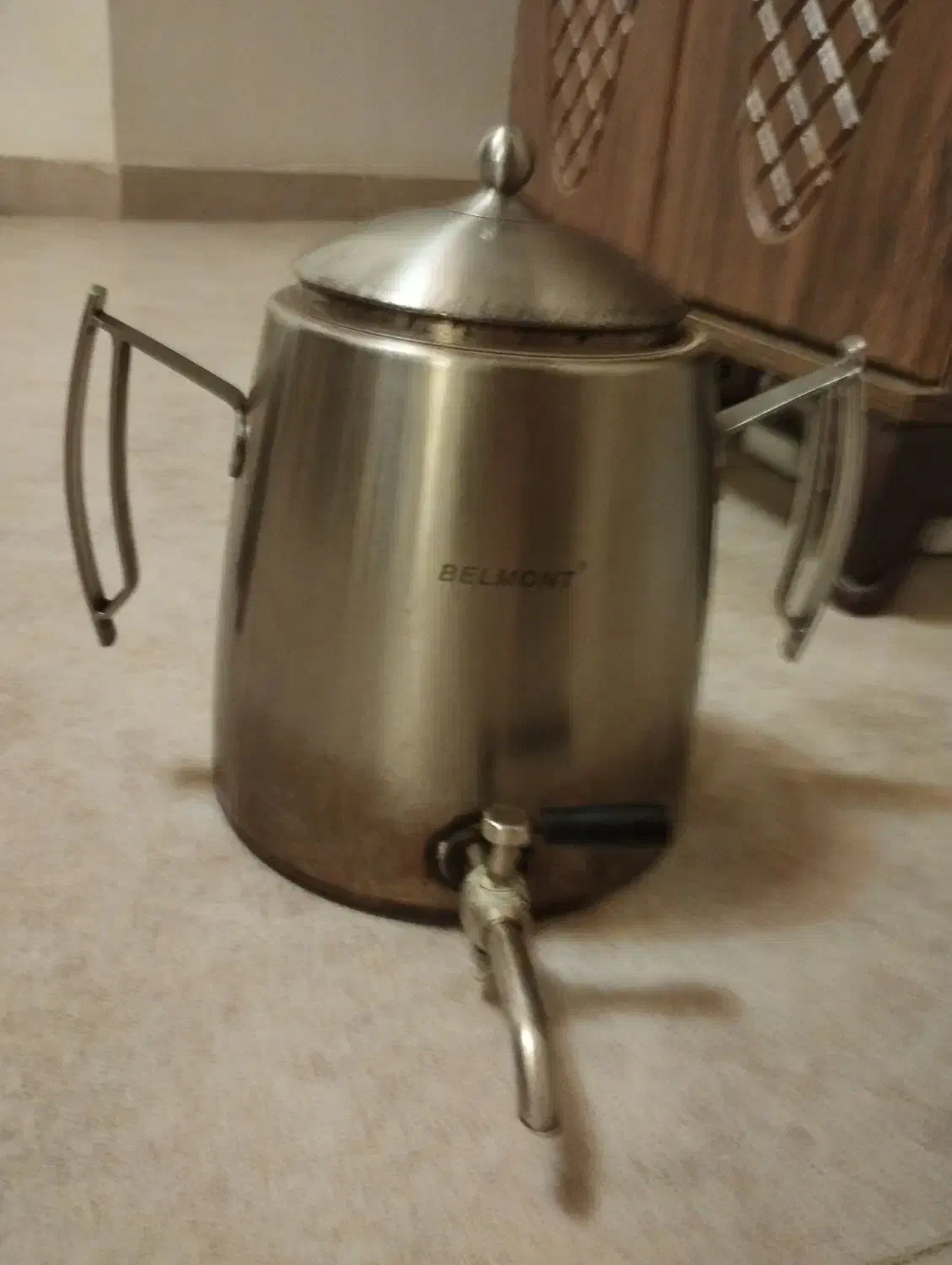 کتری شیردار belmont|قوری، کتری، قهوهساز دستی|گرگان, |دیوار