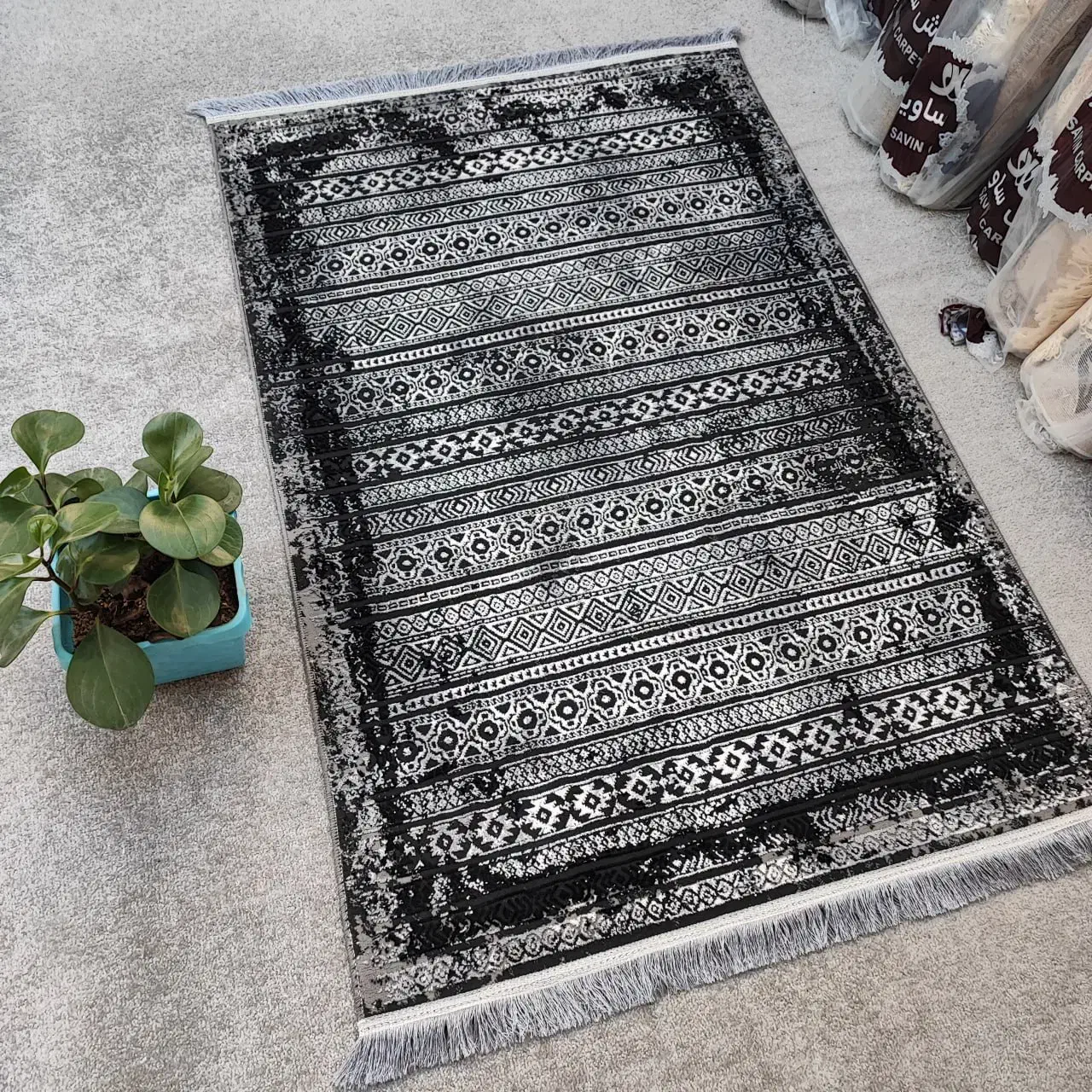 فرش ماشینی ۱/۵و۴و۶و۹و۱۲ متری (ارسال فوری از انبار)|فرش|تهران, بازار|دیوار