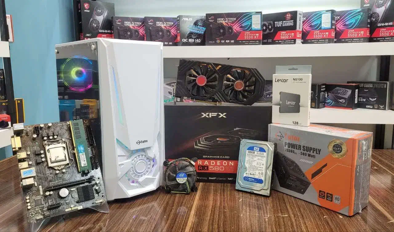 کیس اقتصادی و دانش اموزی I5.6400گرافیک 8گیگ|رایانه رومیزی|مشهد, عامل|دیوار