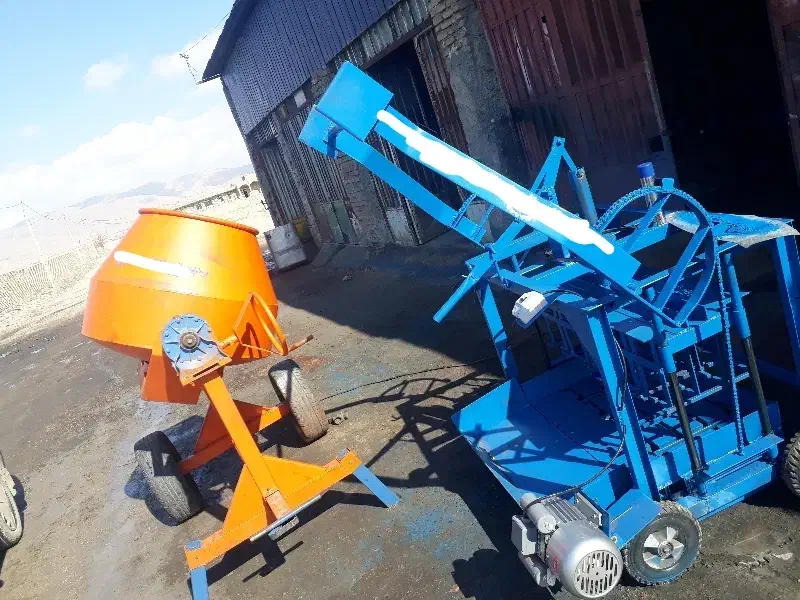 بتن یر میکسر  بلوک زن|ماشین‌آلات صنعتی|زاهدان, |دیوار