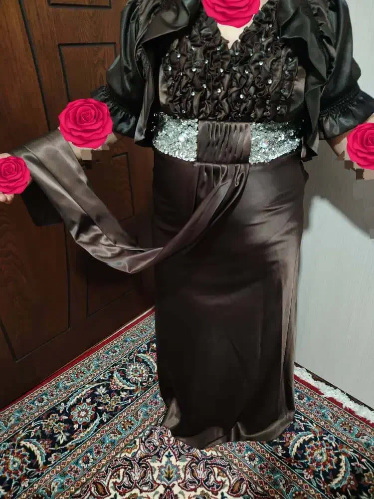 لباس مجلسی ماکسی و کت کوتاه|لباس|شهرضا, |دیوار