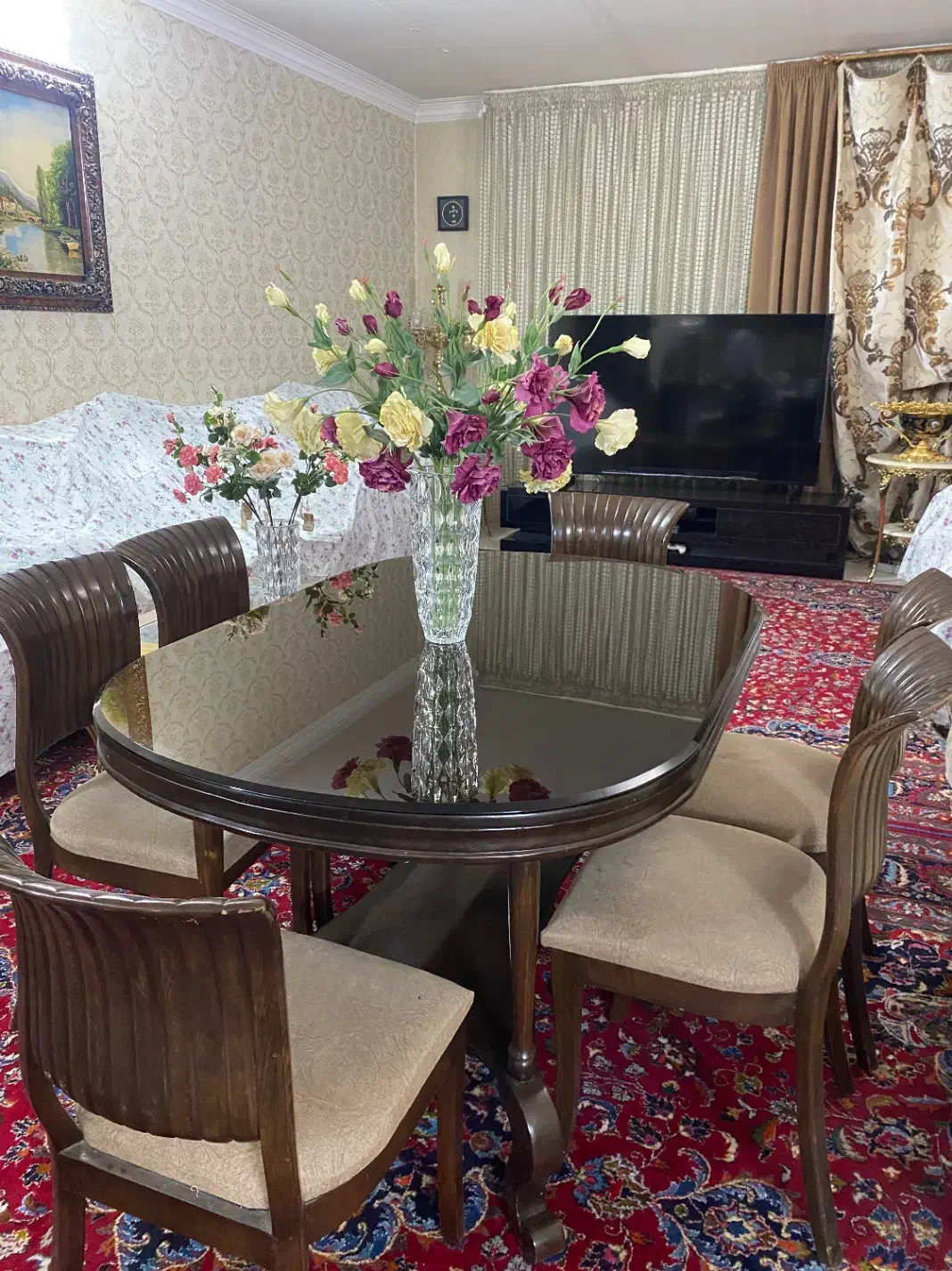 میز غذا خوری|میز و صندلی غذاخوری|مشهد, اروند|دیوار