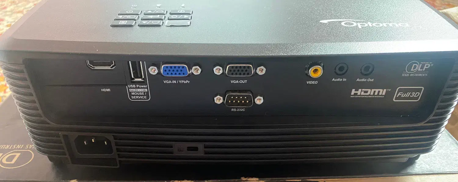 ویدیو پرژکتور Optoma X400LVe DLP Projector|تلویزیون و پروژکتور|رشت, استادسرا|دیوار