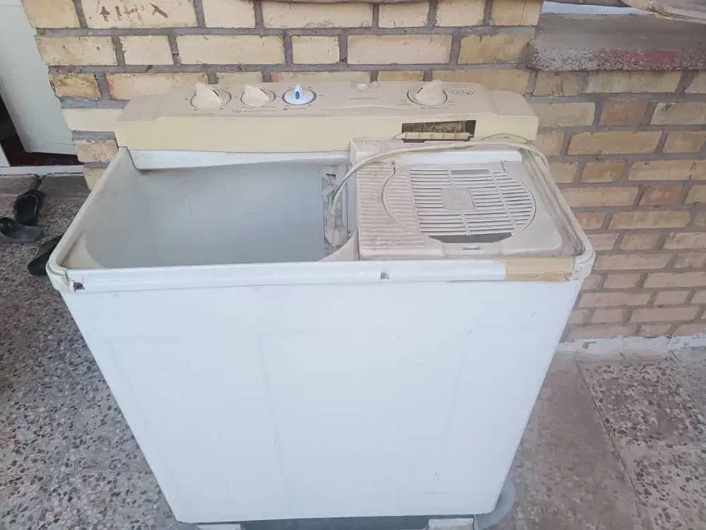 لباسشویی پاکشوما دوقلو سالم|ماشین لباسشویی و خشک‌کن لباس|شوش, |دیوار