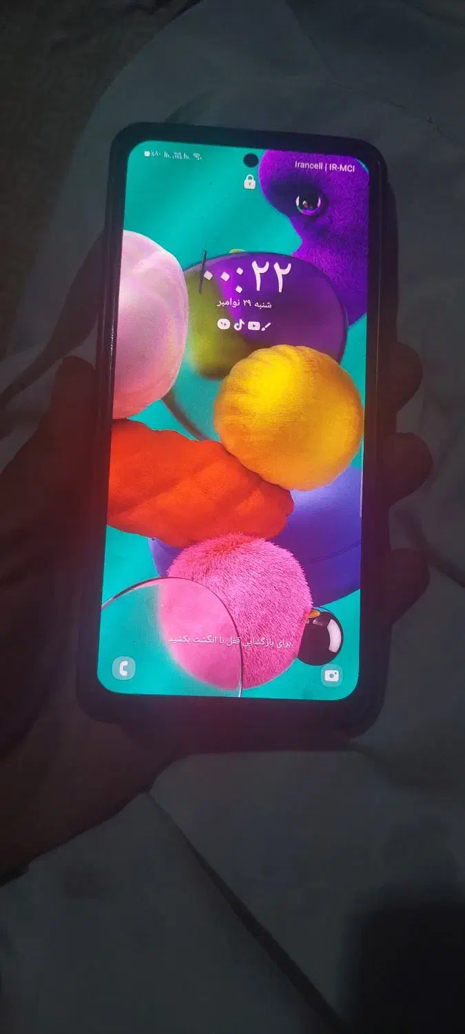 گوشی a51 سالم همراه کارتون|موبایل|مشهد, موعود|دیوار