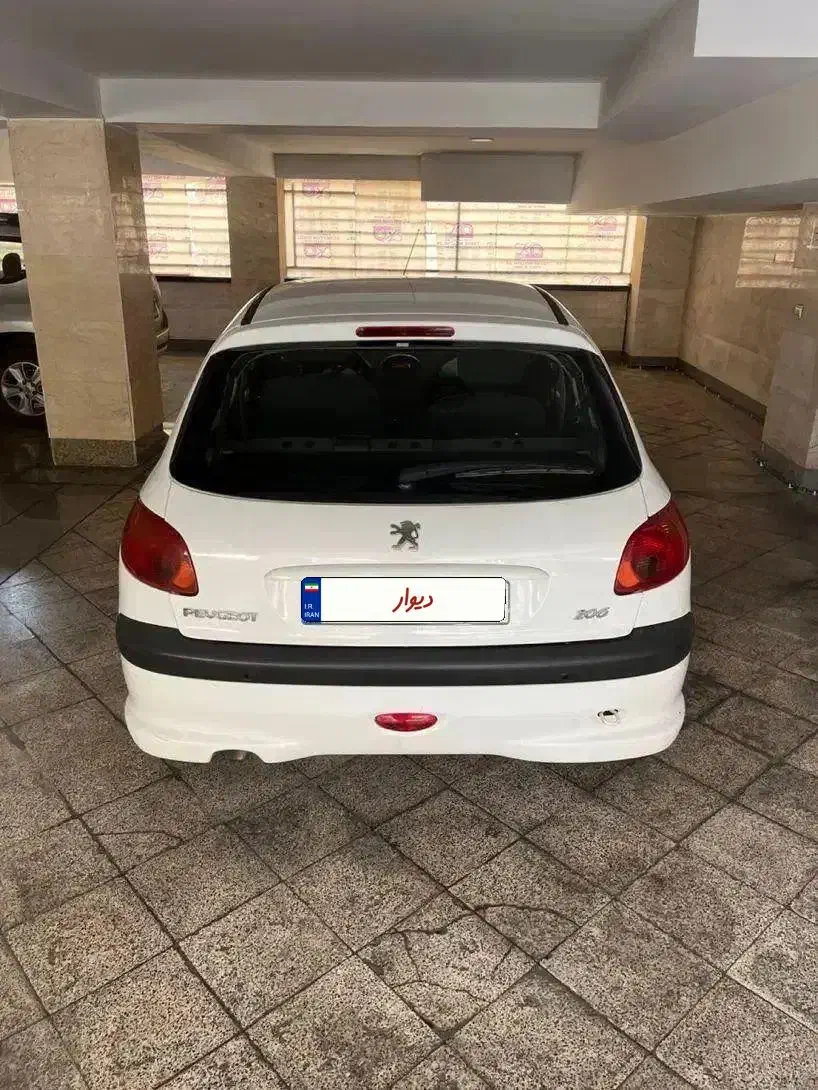 پژو ۲۰۶ تیپ ۲ فنی عالی مدل ۹۶|خودرو سواری و وانت|تهران, آبشار تهران (دریاچه)|دیوار