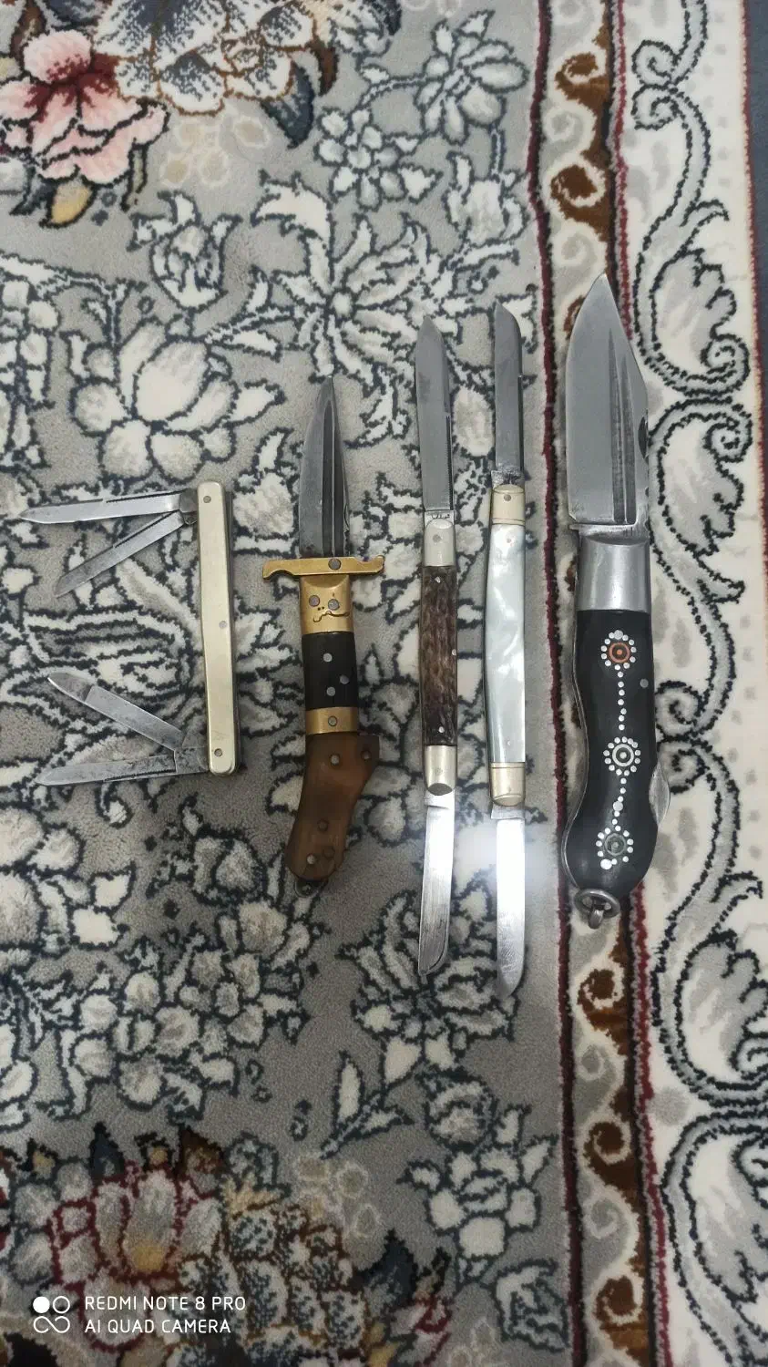 چاقو و قلمتراش|کلکسیون اشیاء عتیقه|کرمانشاه, |دیوار