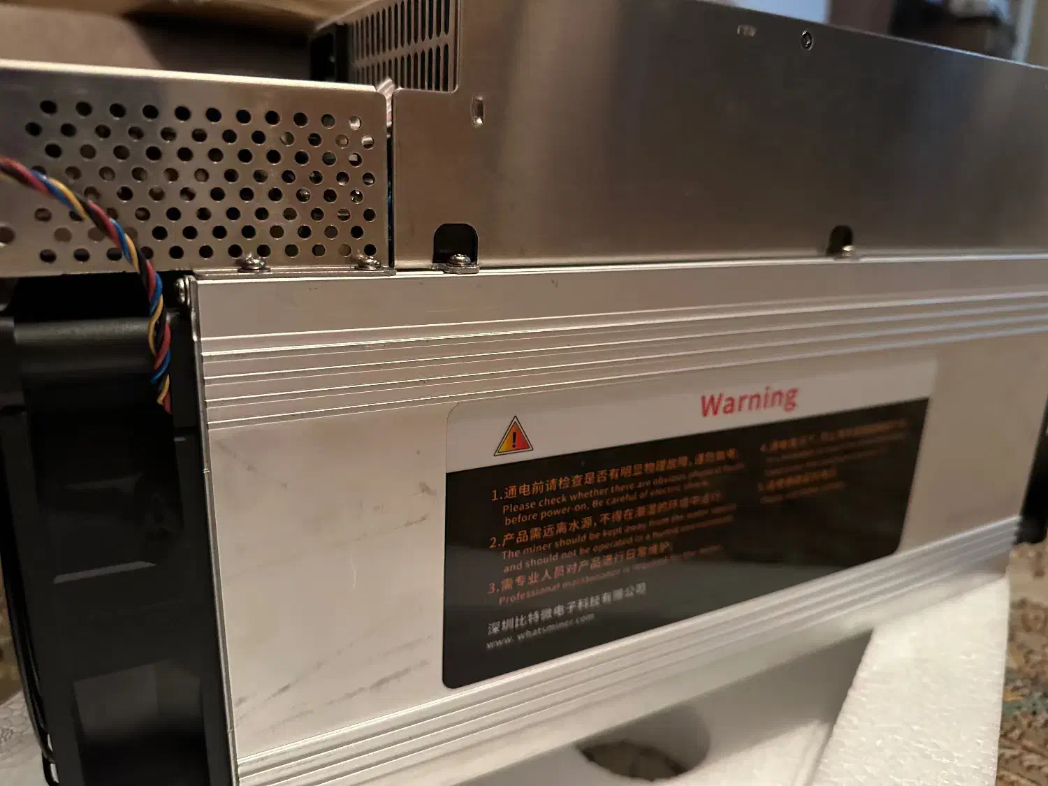 ماینر M50 122 th Whatsminer M50|قطعات و لوازم جانبی رایانه|اصفهان, سیچان|دیوار